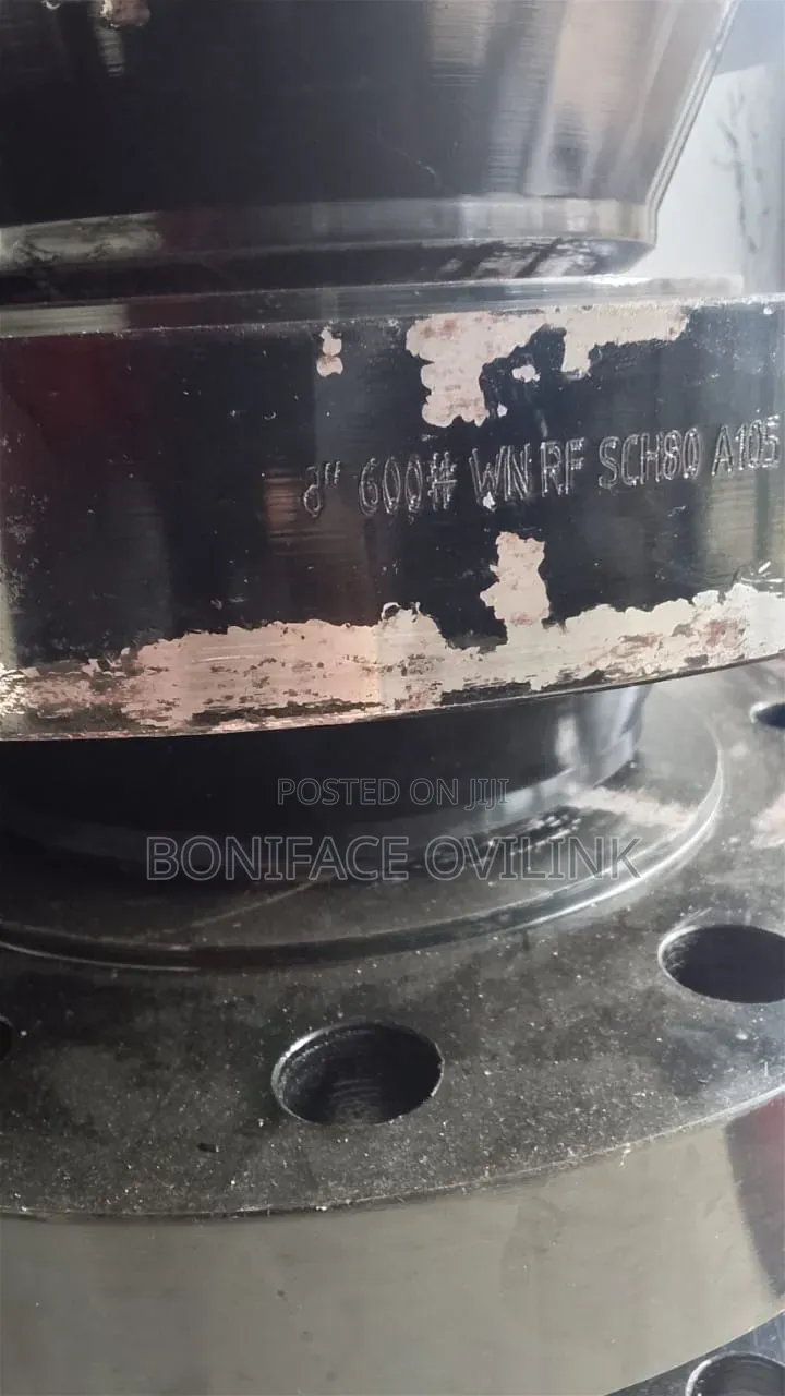 8"-Sch.80-600# Flange, Astm A350-Lf2 Cl.1, Cl 600, Wnrf, Asme B16.5