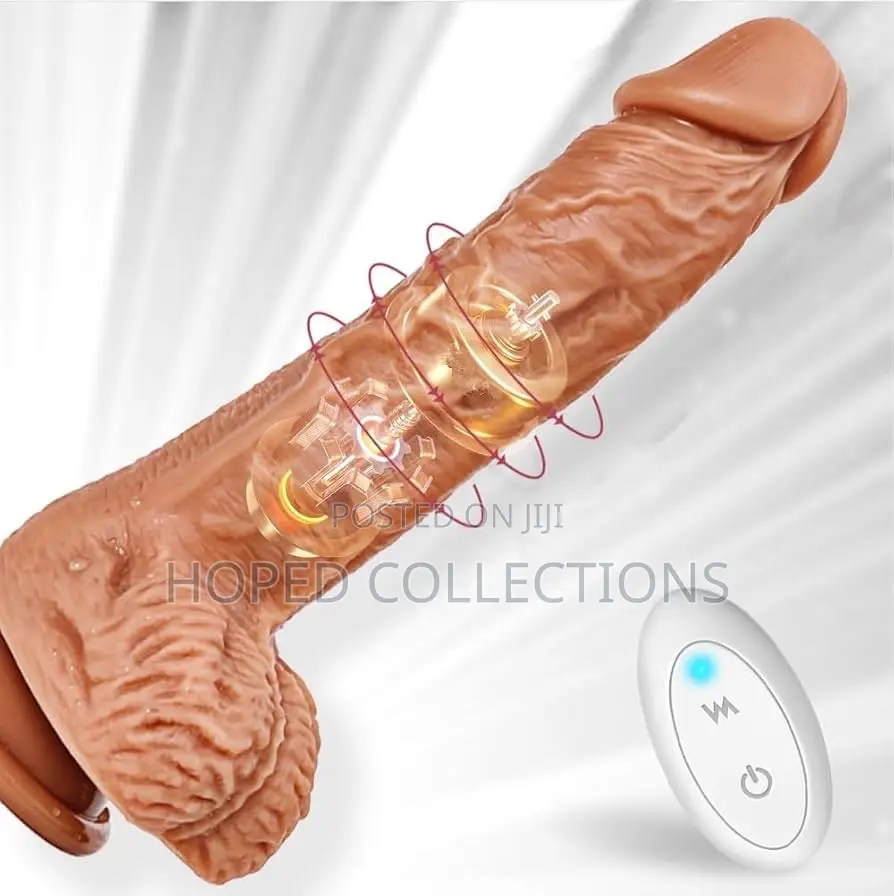 Heated Vibrating Dildo