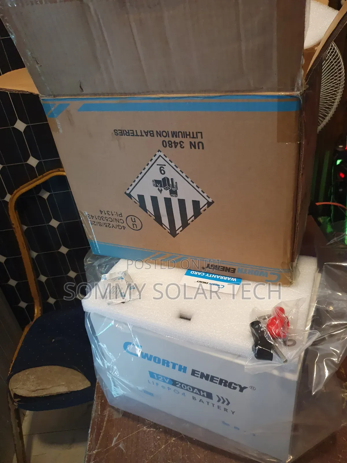 Cworth Energy Lithium Ion Battery 200ah 12v