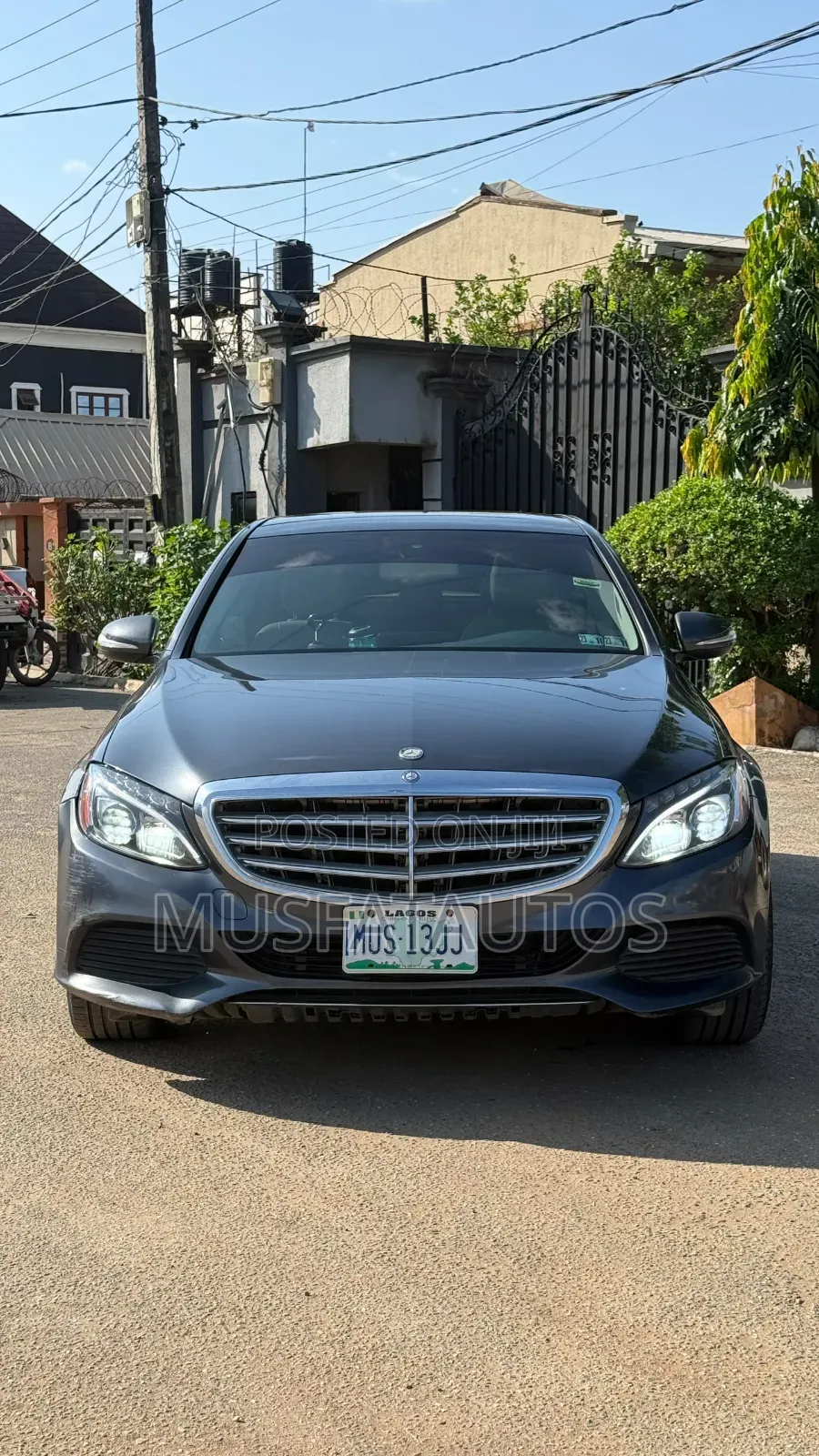 Mercedes-Benz C300 2015 Black