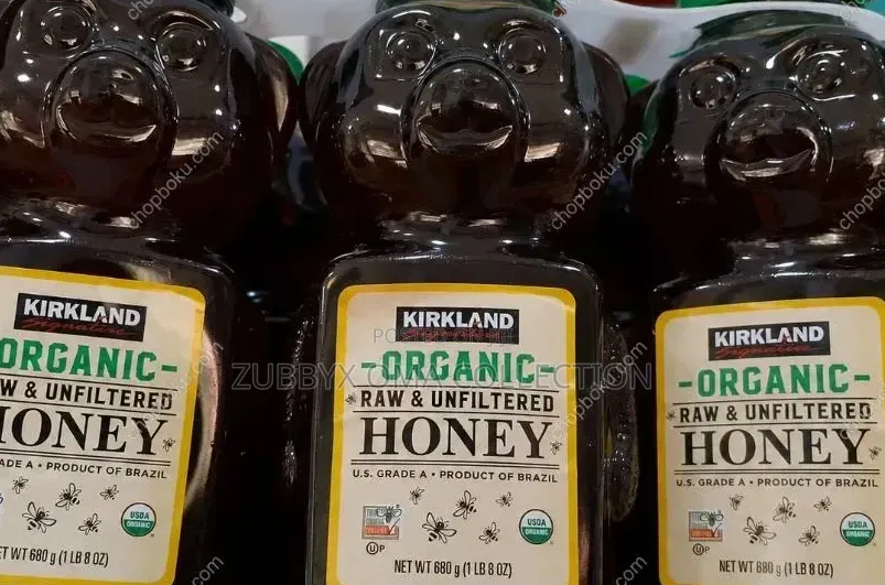 Kirkland Signature Organic Raw Honey by 3pcs