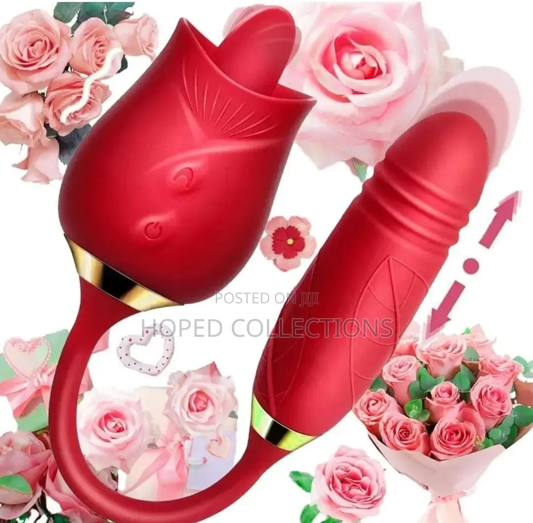 Rose With Thrusting Dildo