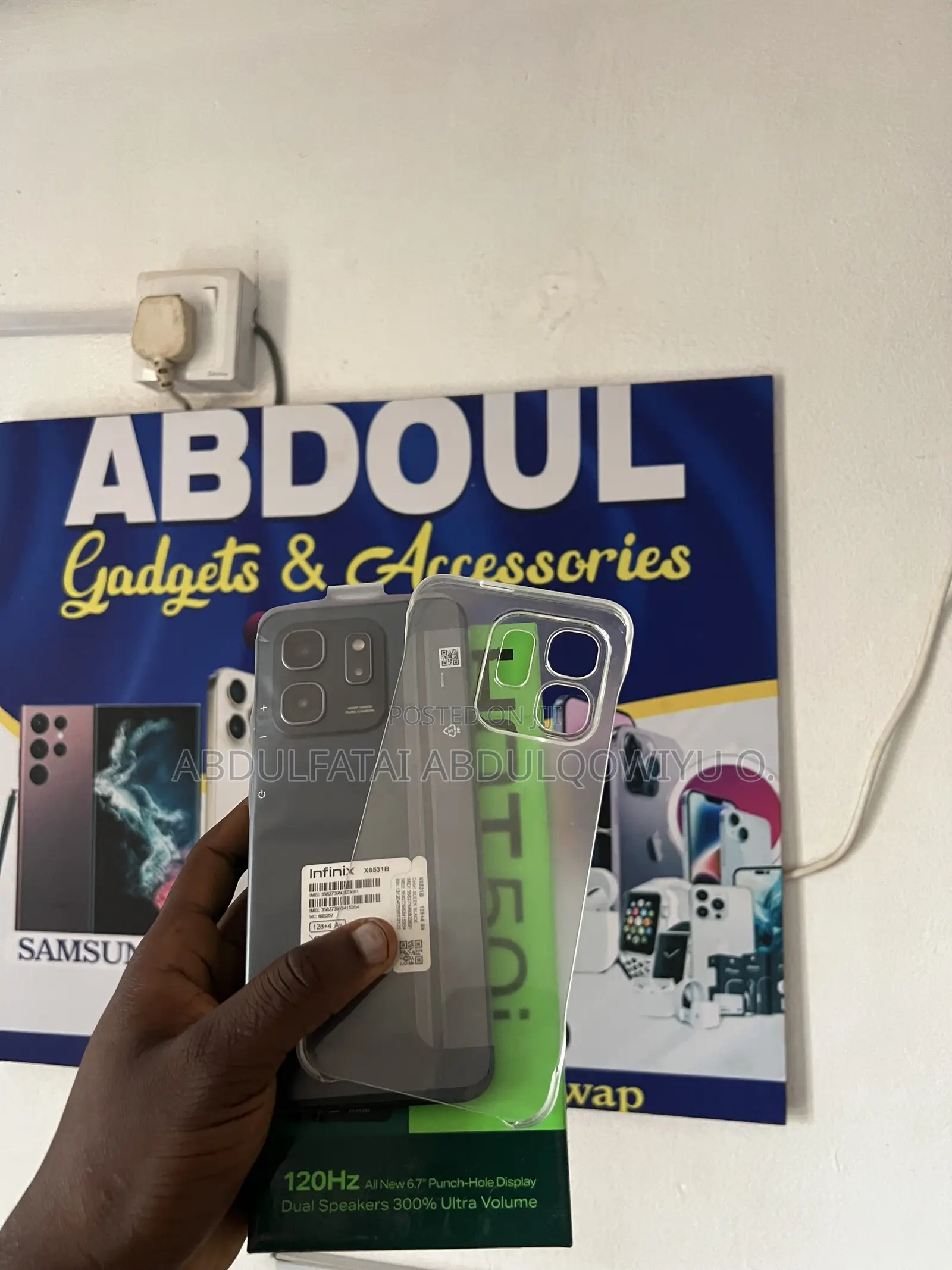 Infinix Hot 50i 128 GB Black