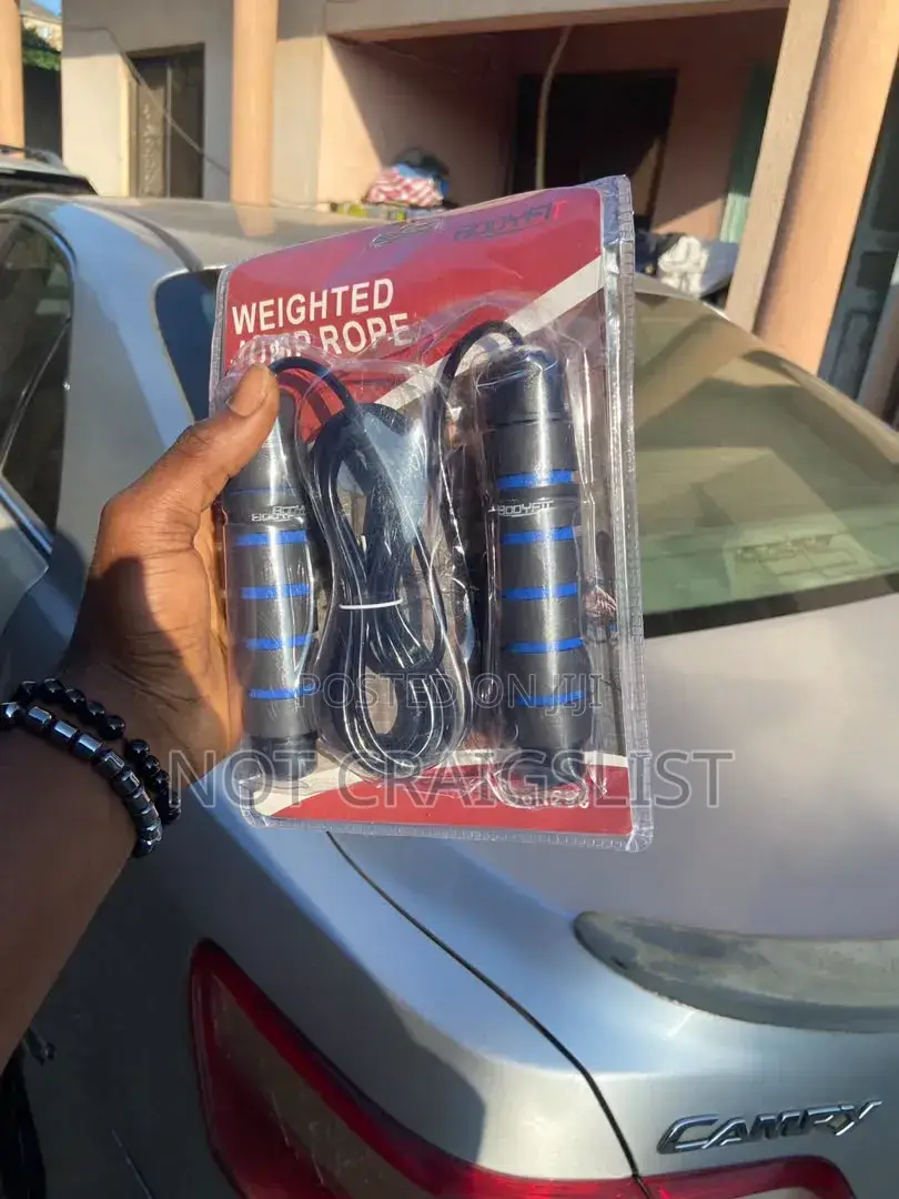 Quality HeavyRope for Home Cardio,Skipping Practice&Fitness Workouts