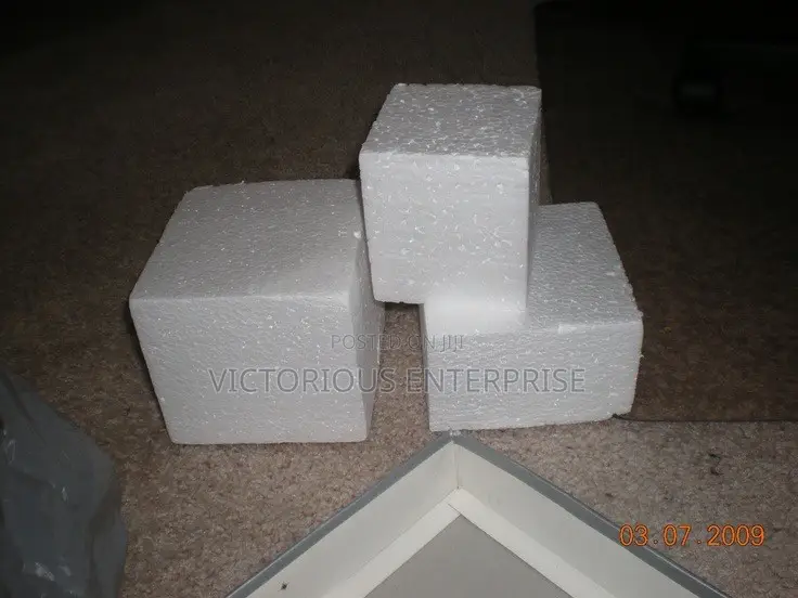 Insulated Styrofoam Cooler Box for Food Delivery, Seafood , Fragile