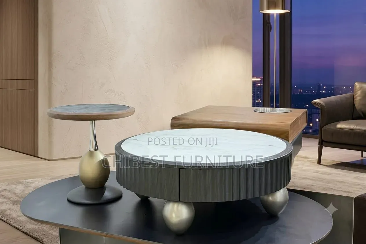 Luxury Circular Imported Sitting Room Center Table