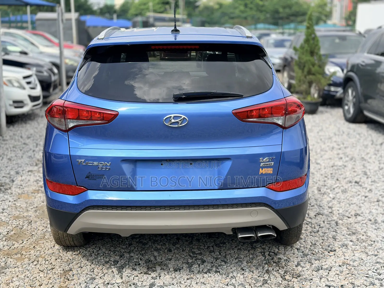 Hyundai Tucson Eco AWD 2017 Blue