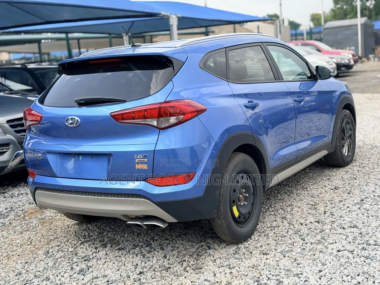 Hyundai Tucson Eco AWD 2017 Blue