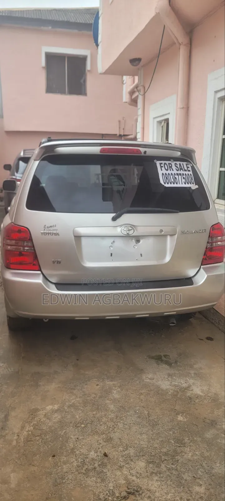 Toyota Highlander 2004 Gray