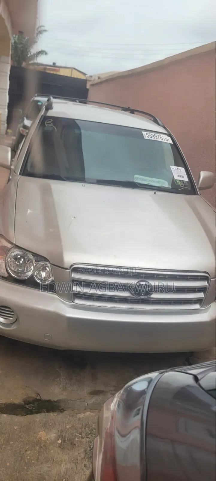 Toyota Highlander 2004 Gray