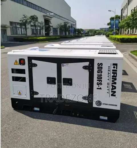 Firman 10kva Soundproof Diesel Engine Generator, Single Phase SDG13FS
