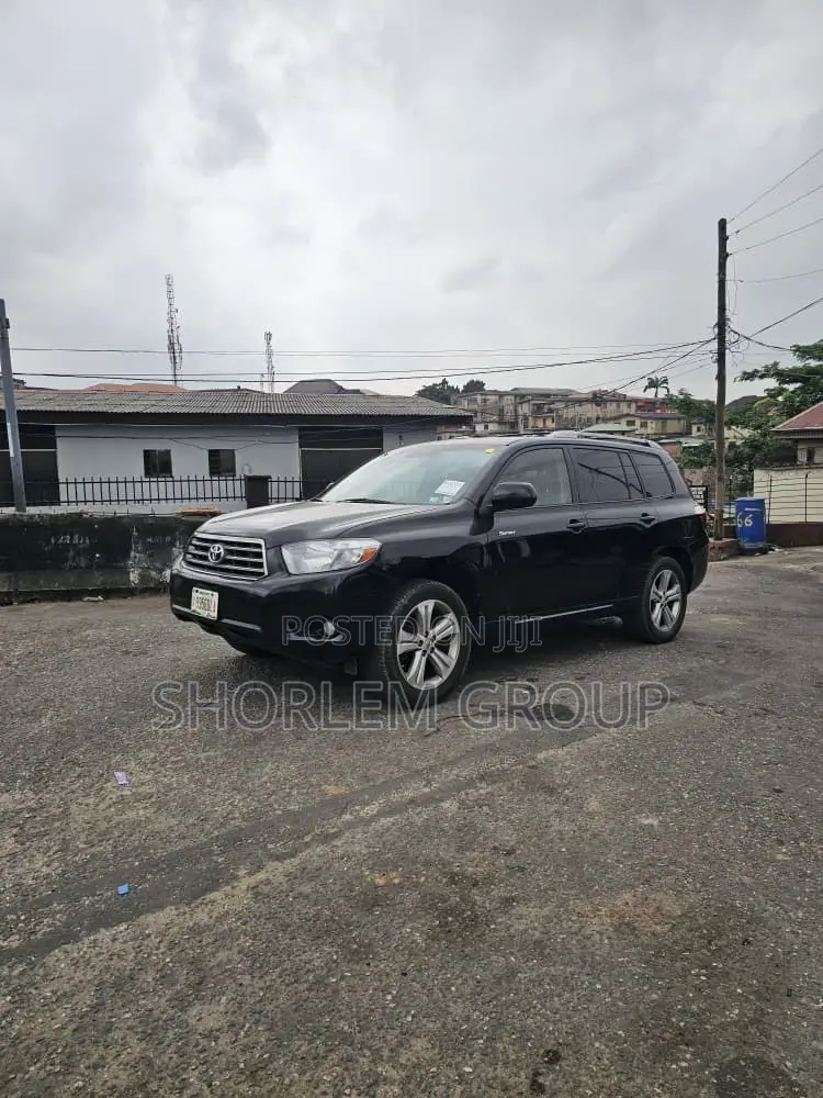 Toyota Highlander 2008 Black