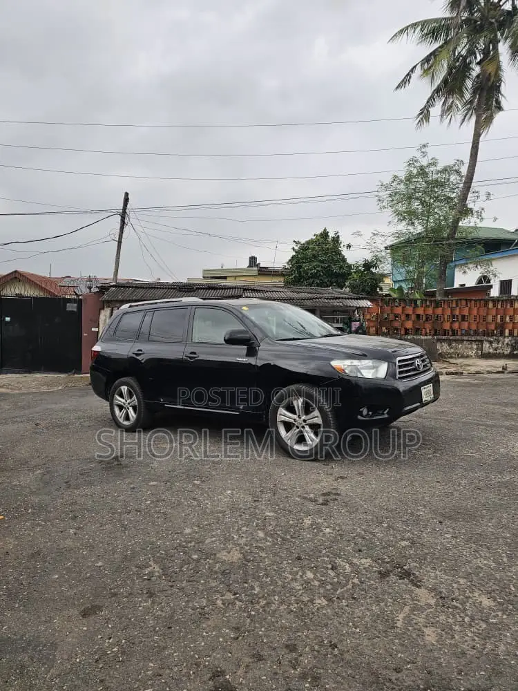 Toyota Highlander 2008 Black