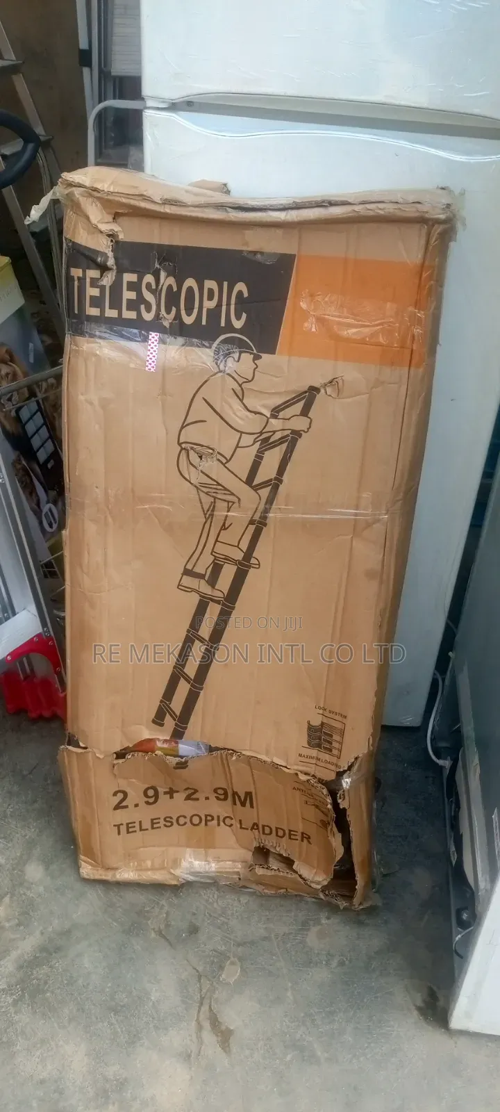 2.9m + 2.9m (5.8mtrs) Heavy Duty Telescopic Ladder