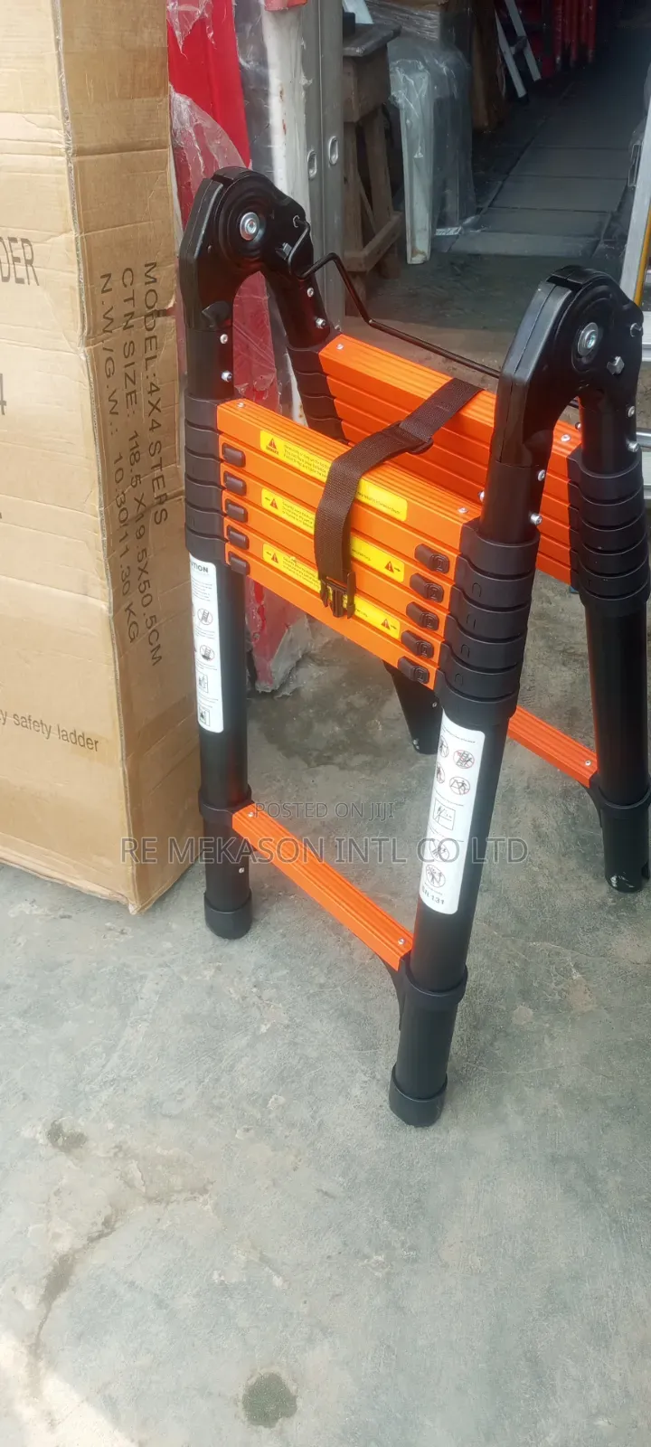 2.9m + 2.9m (5.8mtrs) Heavy Duty Telescopic Ladder