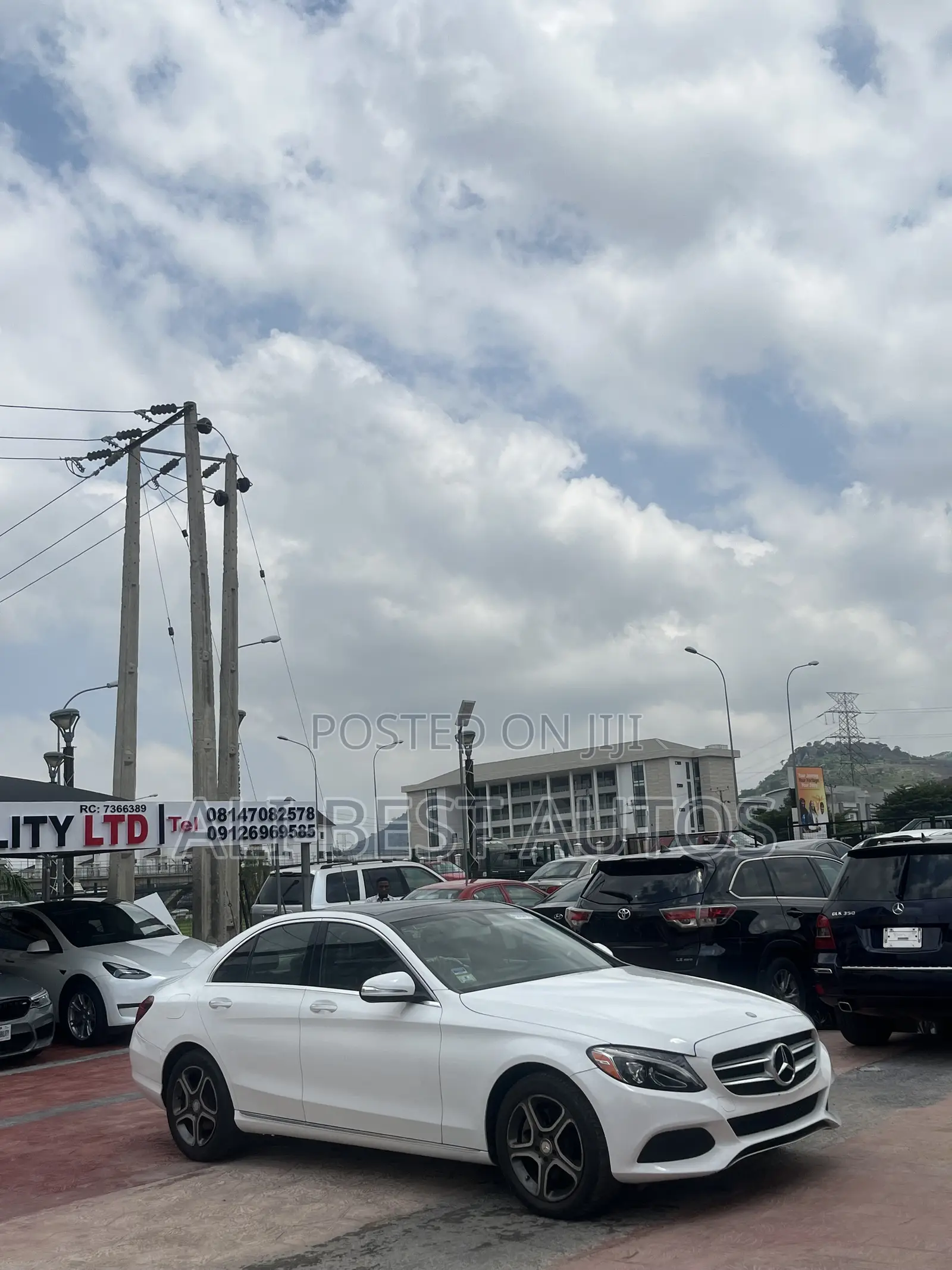 Mercedes-Benz C300 2015 White