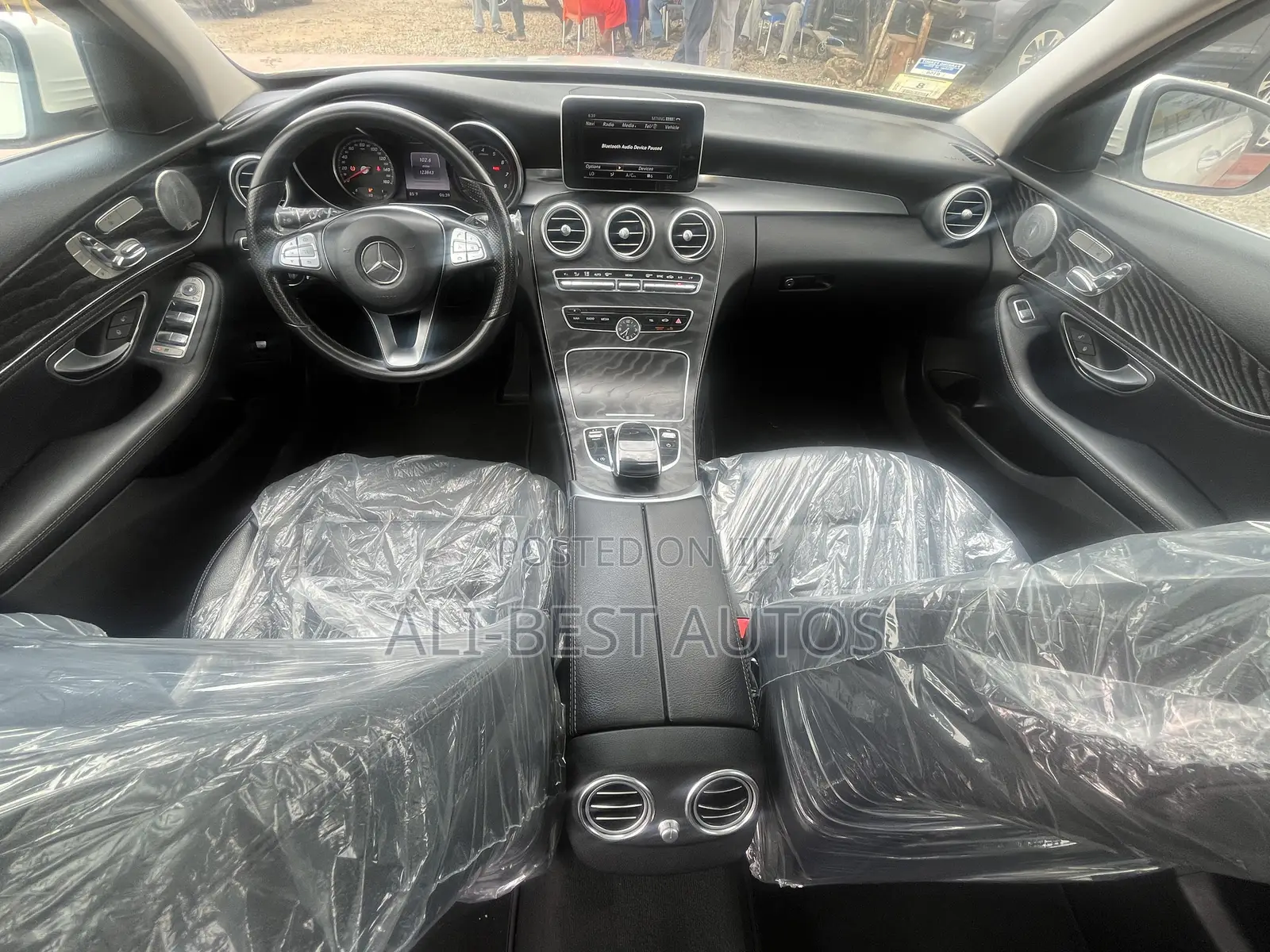 Mercedes-Benz C300 2015 White