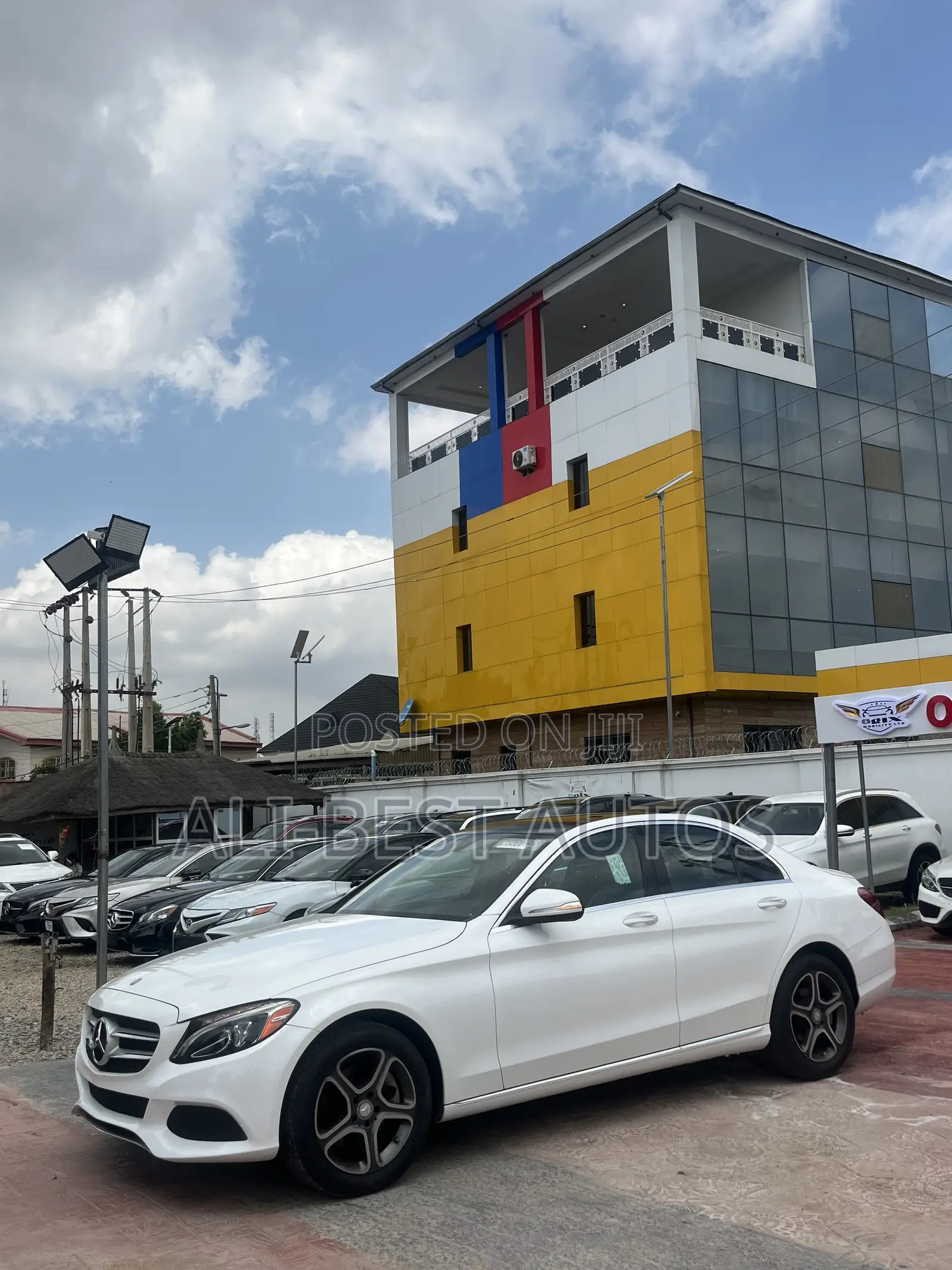 Mercedes-Benz C300 2015 White