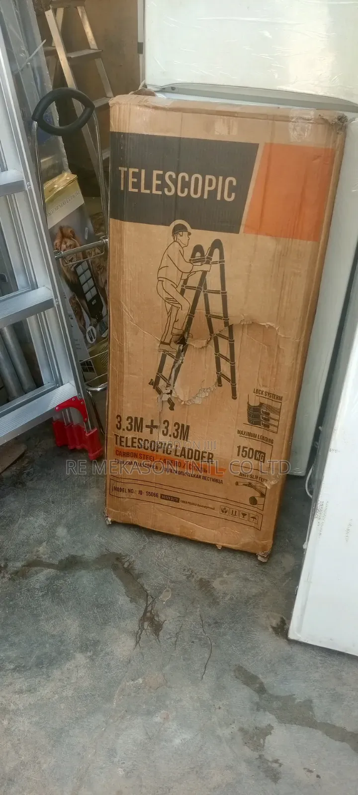 3.3mtrs + 3.3mtrs Heavy Duty Telescopic Ladder