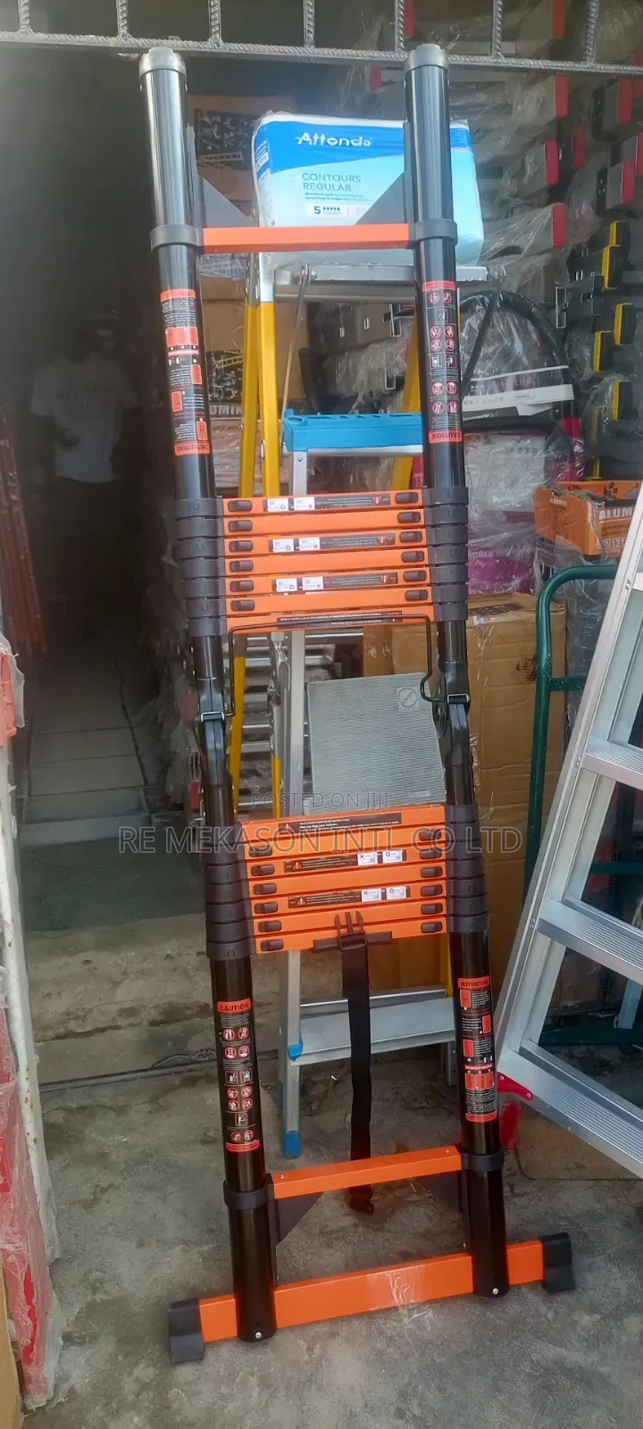 3.3mtrs + 3.3mtrs Heavy Duty Telescopic Ladder