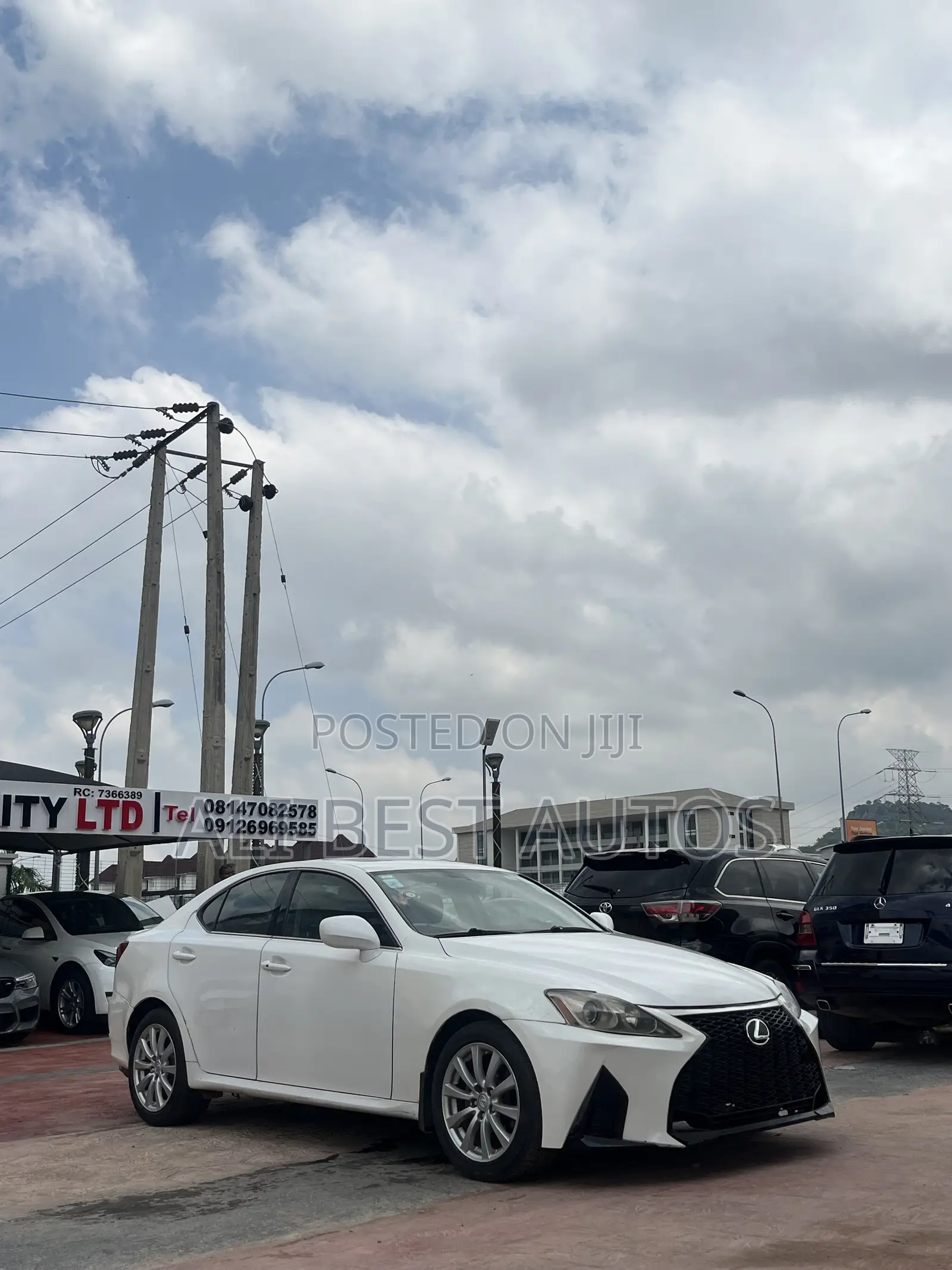 Lexus IS 2014 White