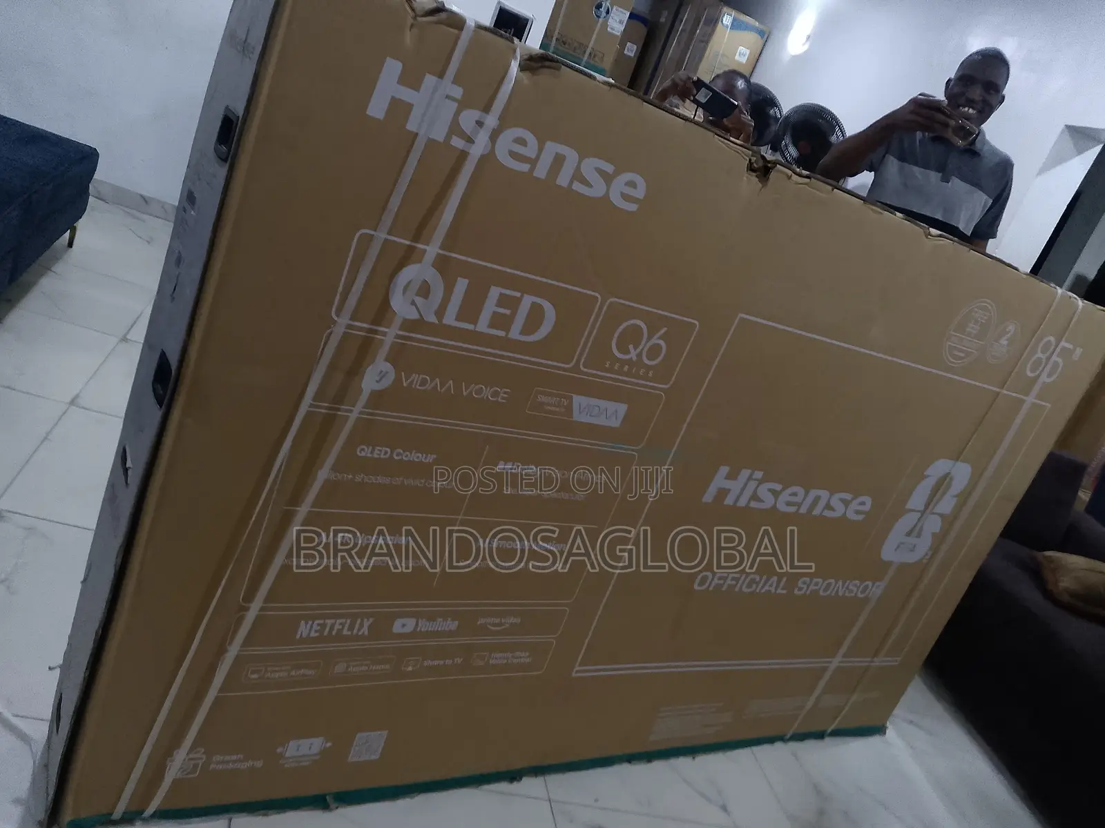 Hisense 85Q6Q Massive 85 Inch 4K QLED Screen TV