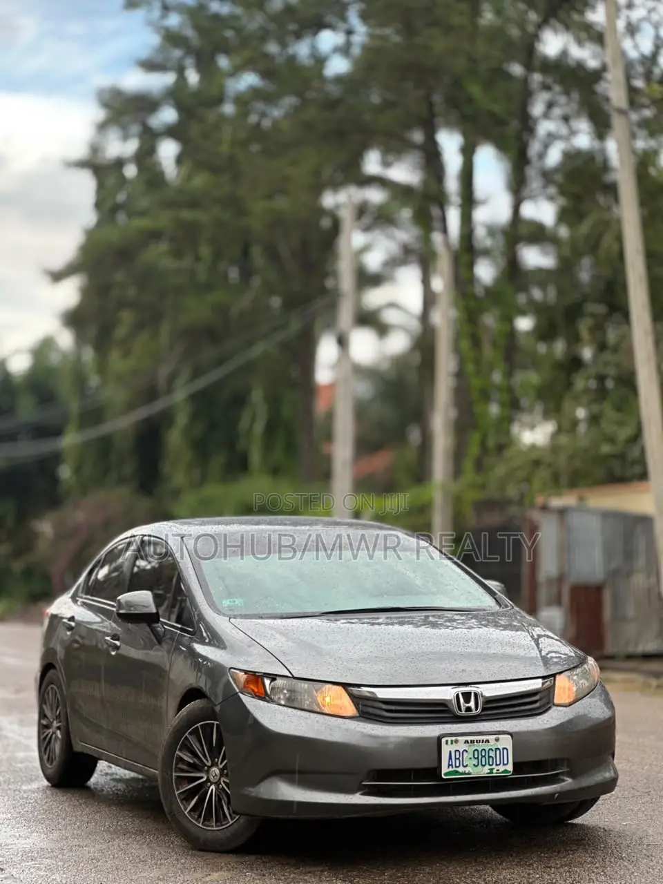 Honda Civic 2012 Gray