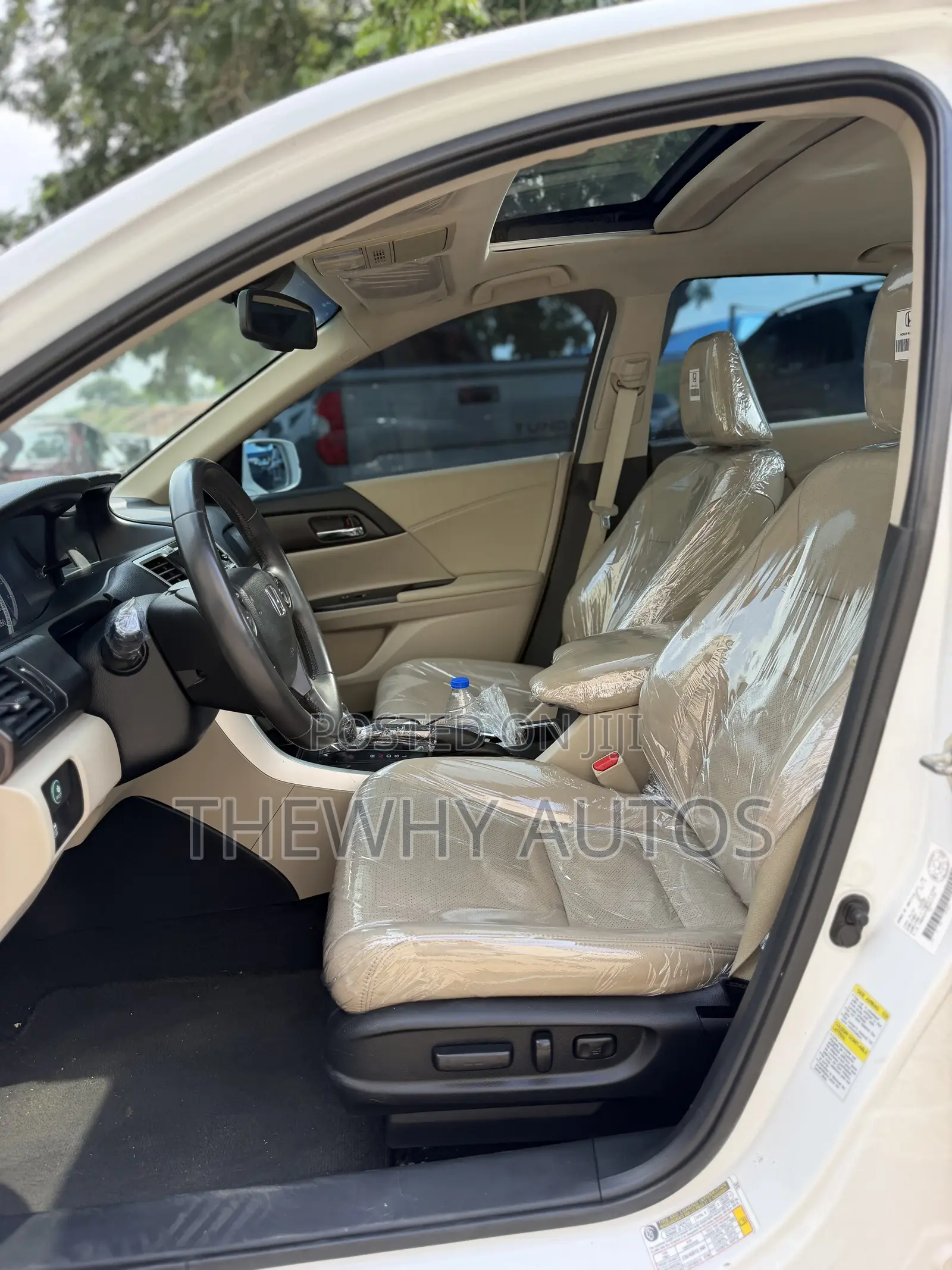 Honda Accord EX-L 4dr Sedan w/Navigation (2.4L 4cyl CVT) 2014 White