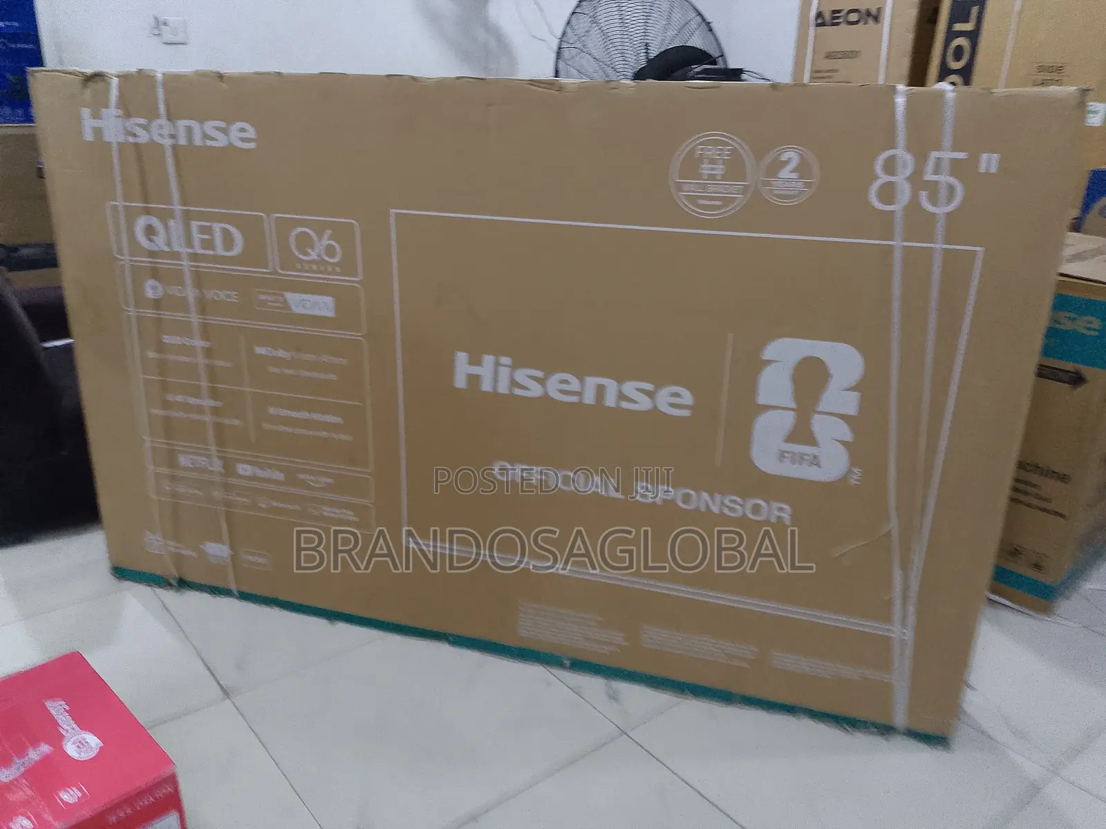 Hisense 85 Inch QLED Smart 4K TV for Premium Viewing 85Q6Q