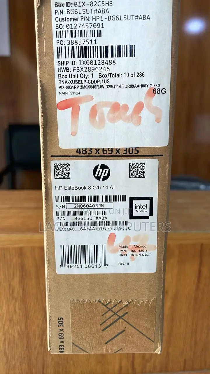 New Laptop HP EliteBook 8 G1i 32GB Intel Core Ultra 7 SSD 1T