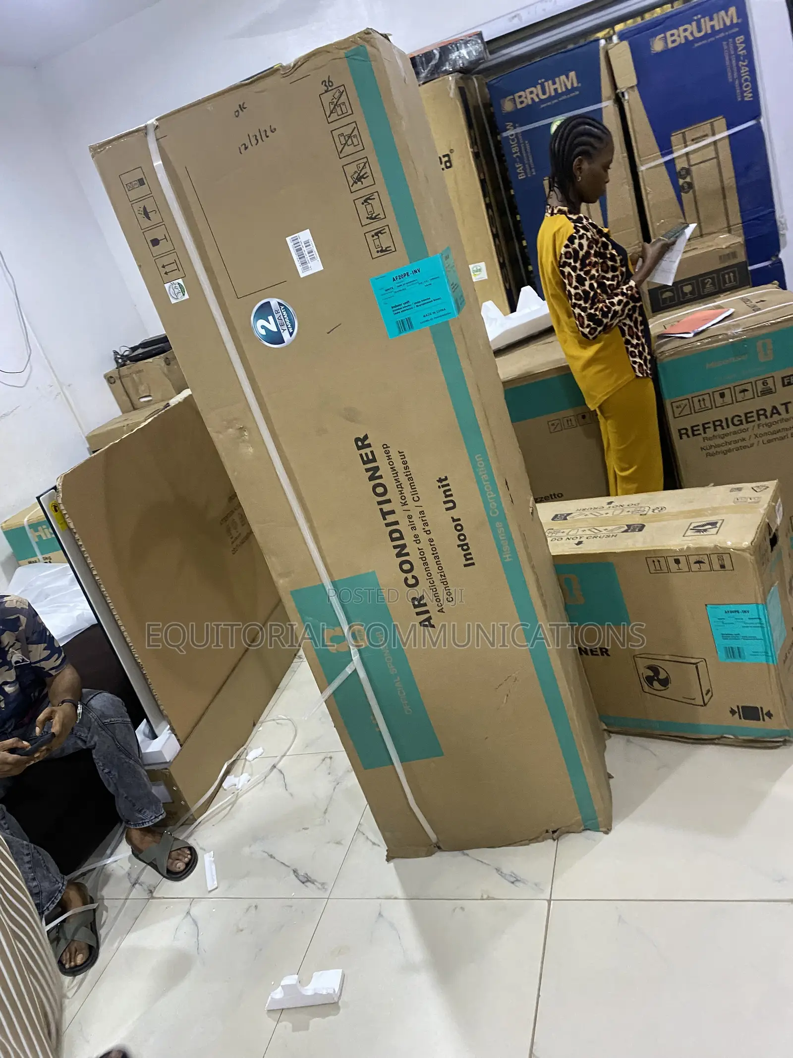 Hisense AF20PE-INV 2HP Floor Standing Cooling Machine
