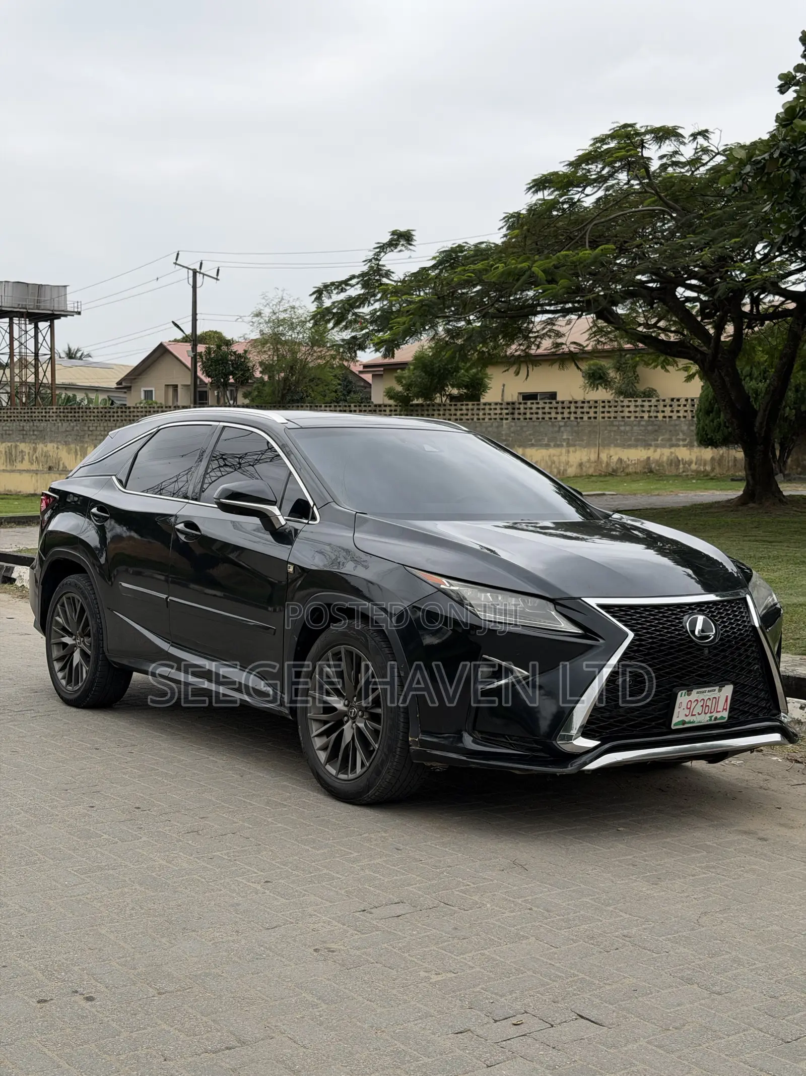 Lexus RX 350 F Sport AWD 2016 Black