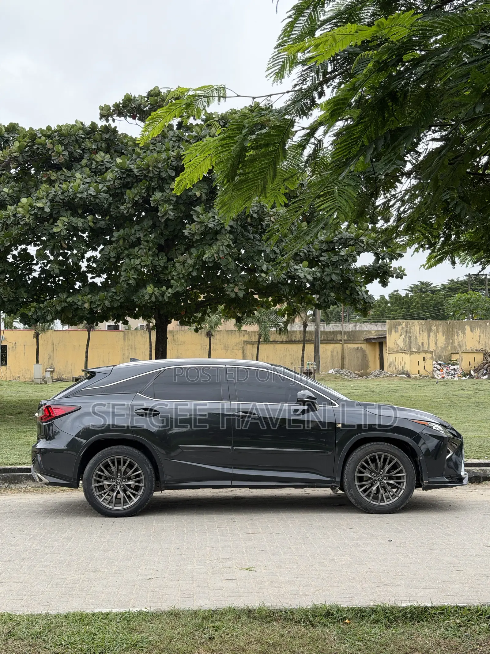 Lexus RX 350 F Sport AWD 2016 Black
