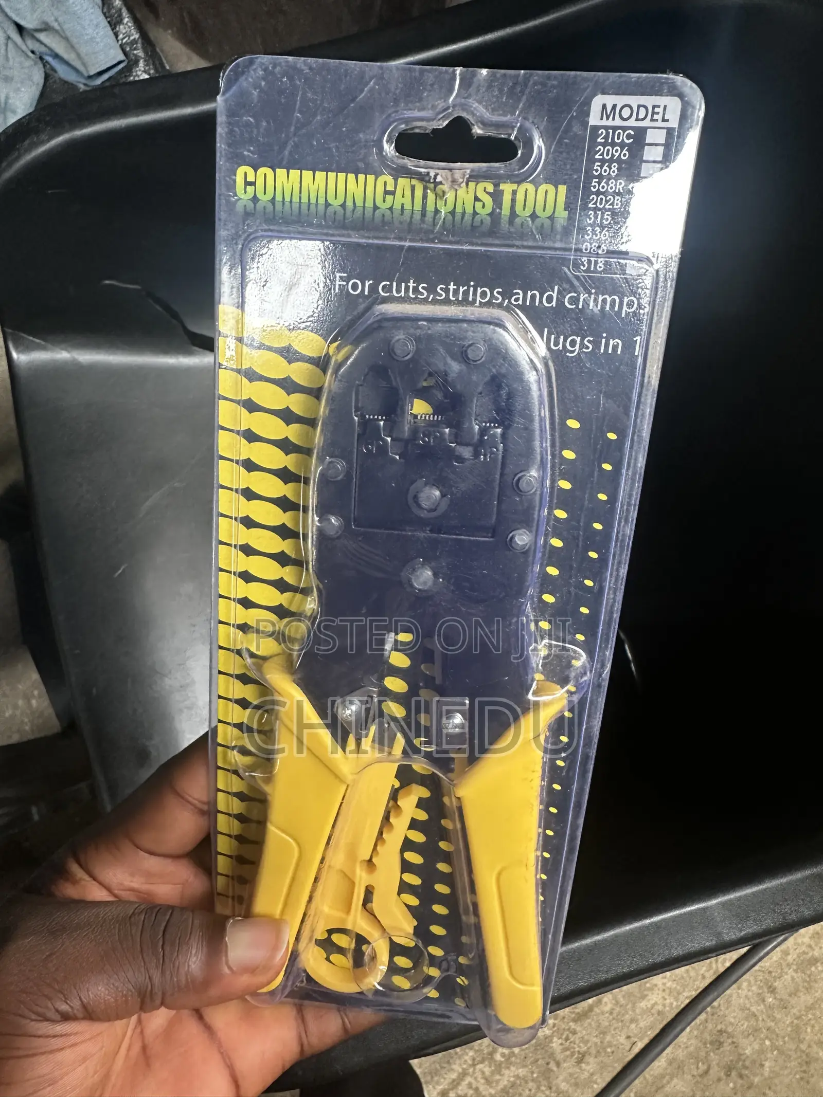 3-in-1 Communications Tool / RJ45 RJ11 Crimping Plier