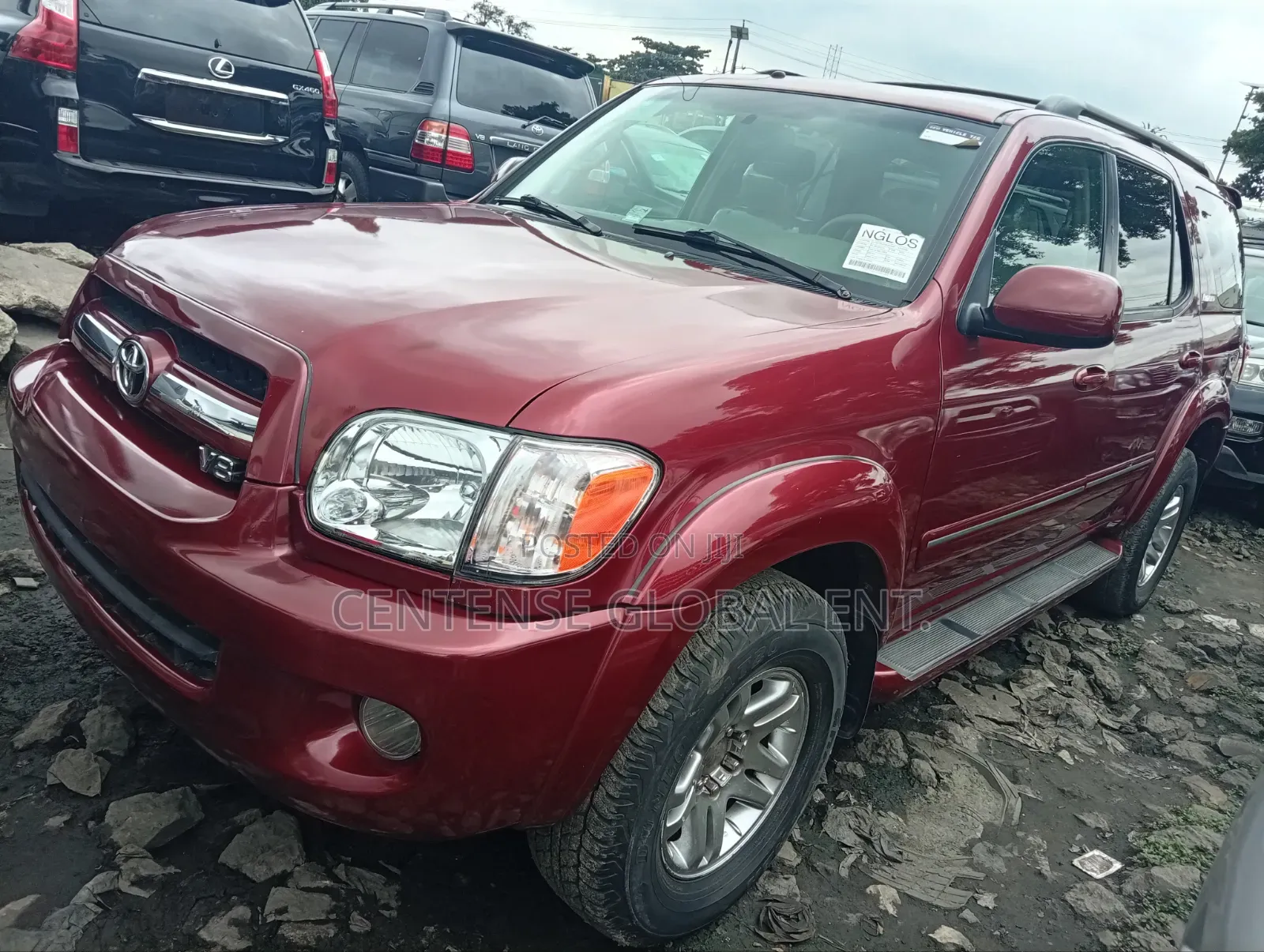 Toyota Sequoia 2004 Red