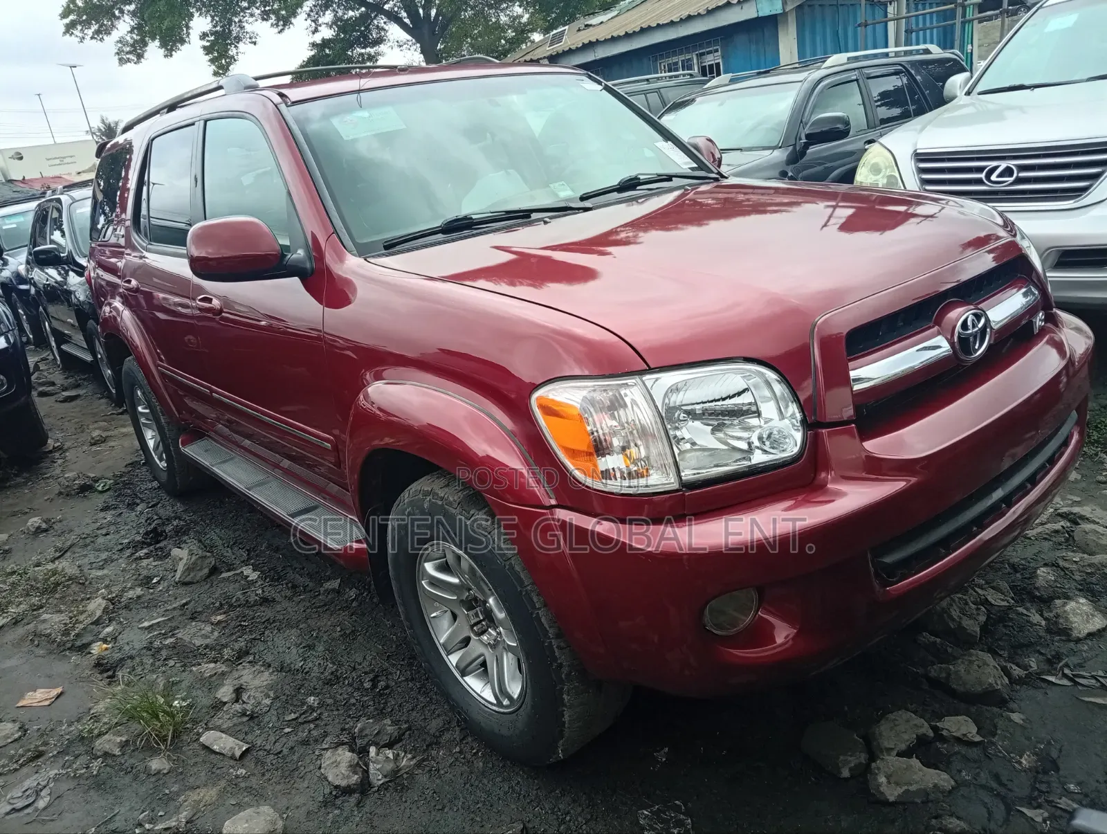 Toyota Sequoia 2004 Red