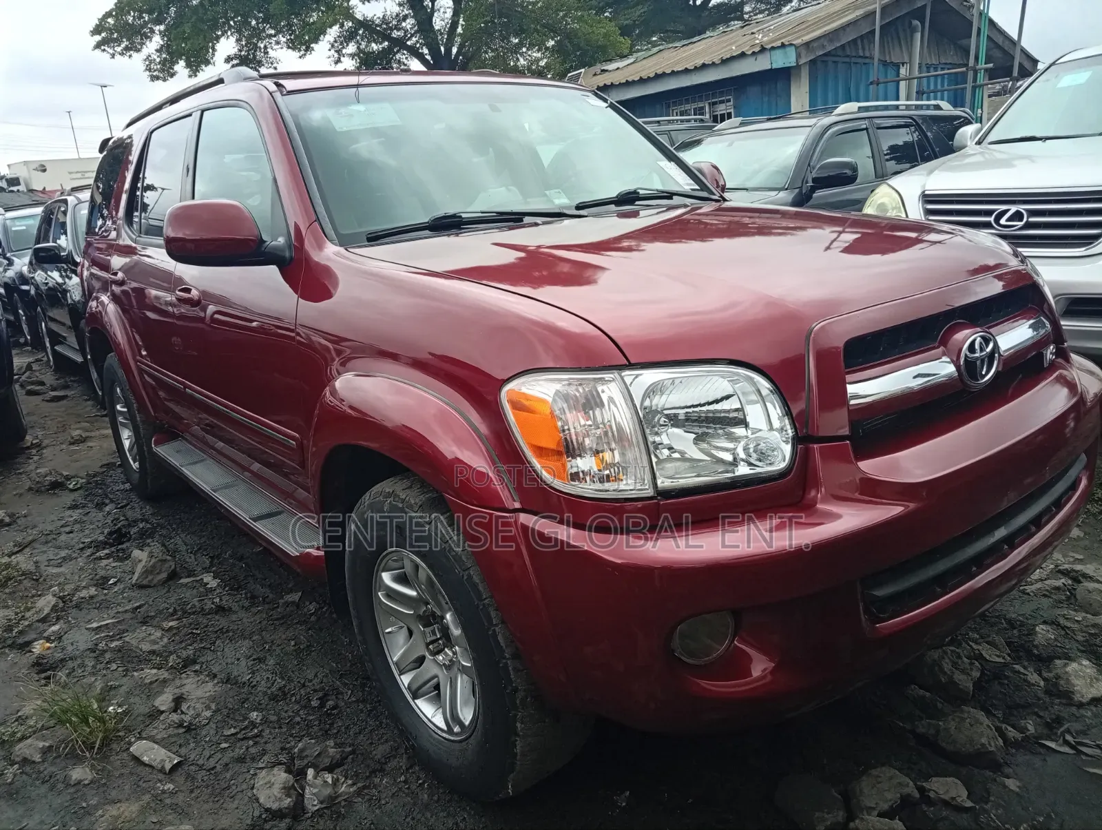 Toyota Sequoia 2004 Red