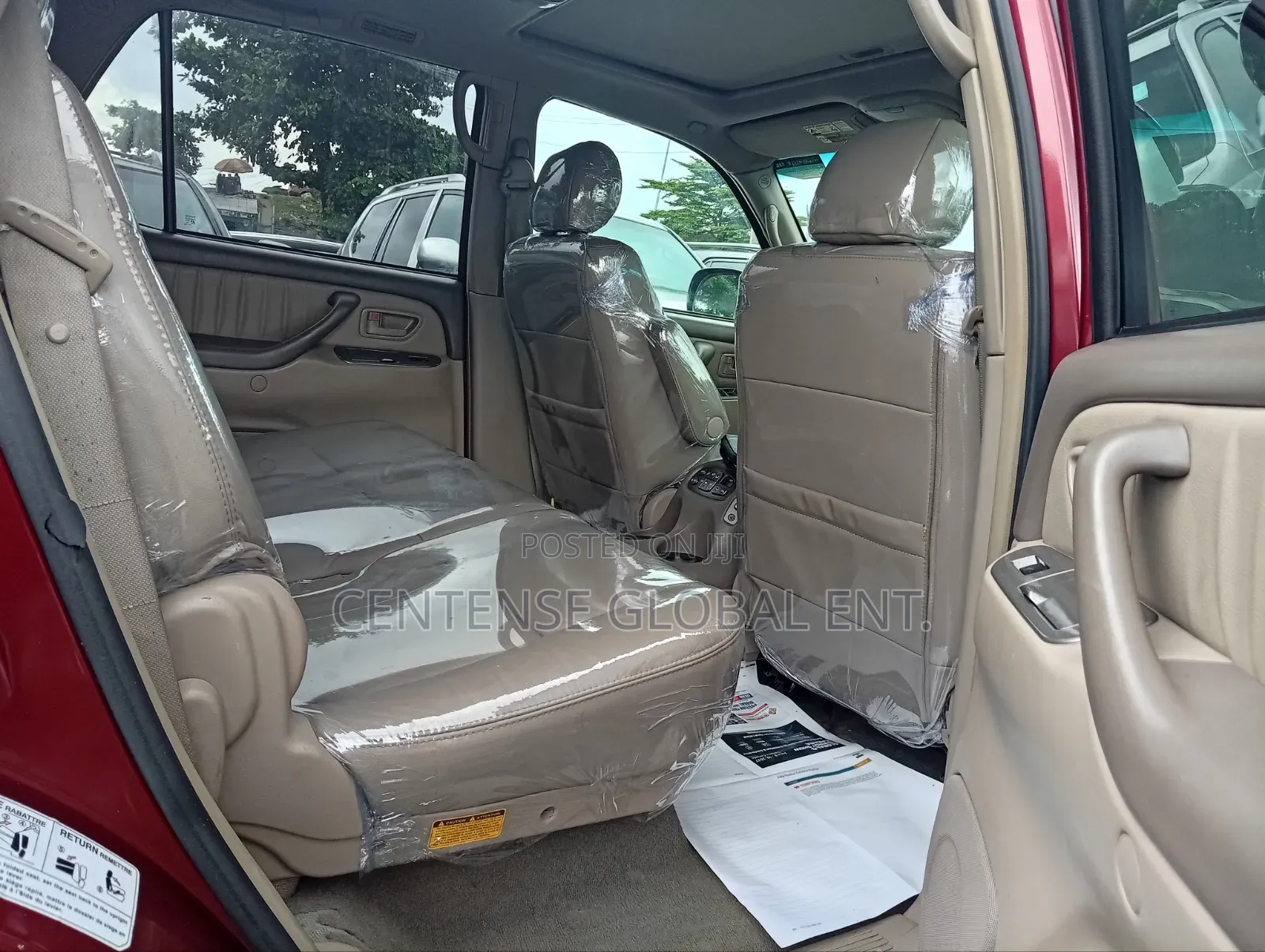 Toyota Sequoia 2004 Red