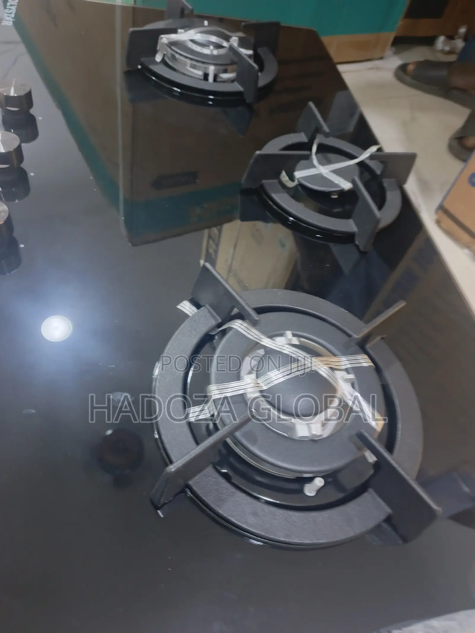 Polystar 3-Burner Hob – Ideal for Modern Homes