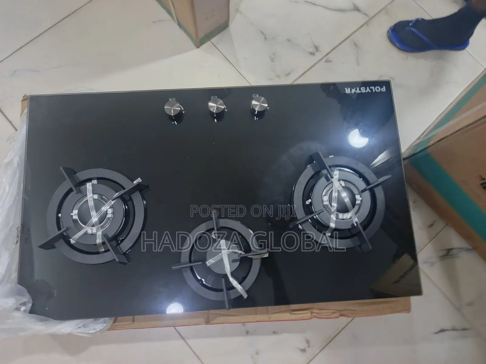 Polystar 3-Burner Hob – Ideal for Modern Homes