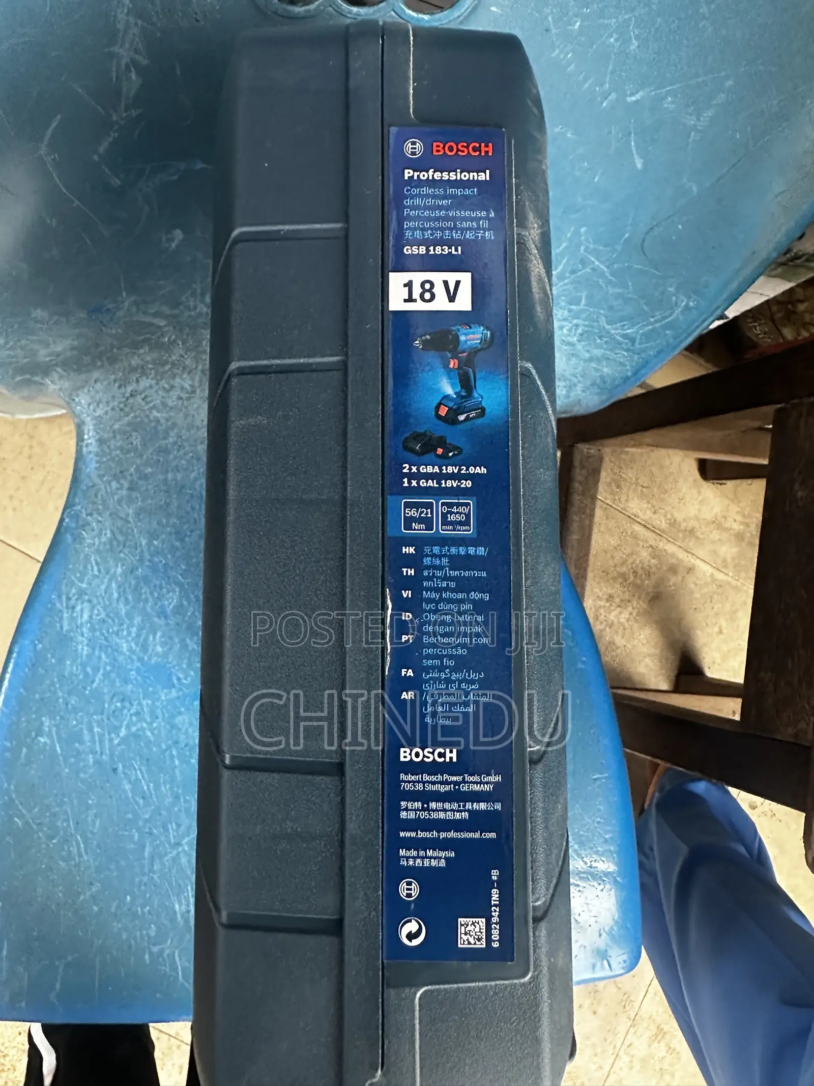 BOSCH Professional GSB 183-Li - 18V Cordless Impact Drill/Driver