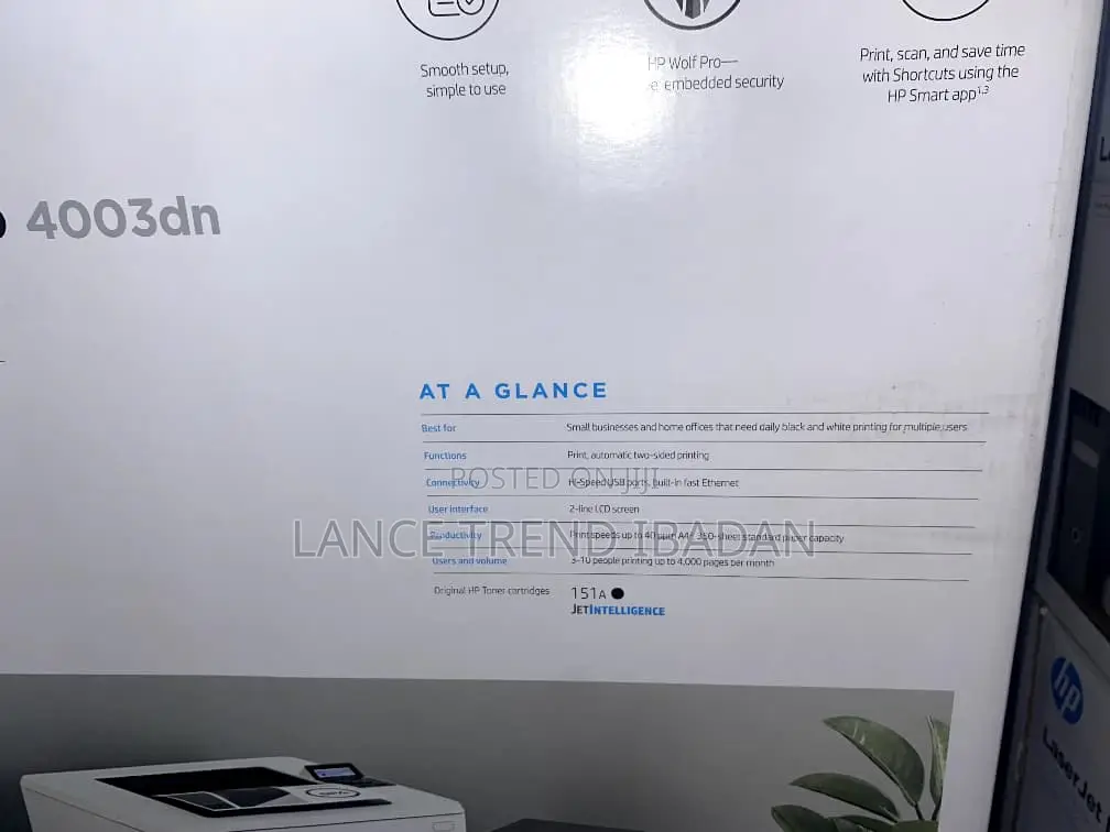 HP LaserJet Pro 4003dn