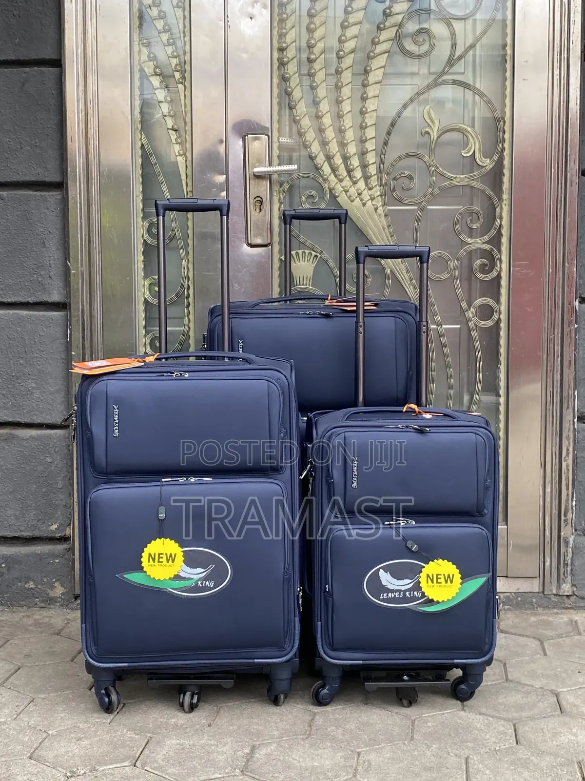 LEAVES KING 3 SET 5-Tyre Wheels (Navy Blue) in Ikeja