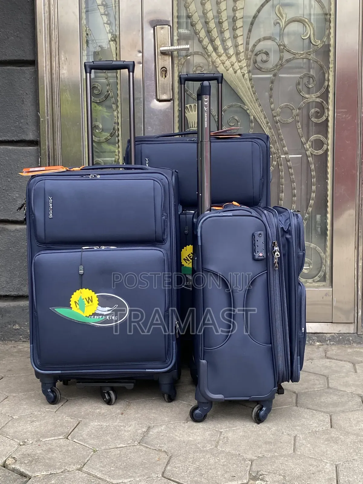 LEAVES KING 3 SET 5-Tyre Wheels (Navy Blue) in Ikeja