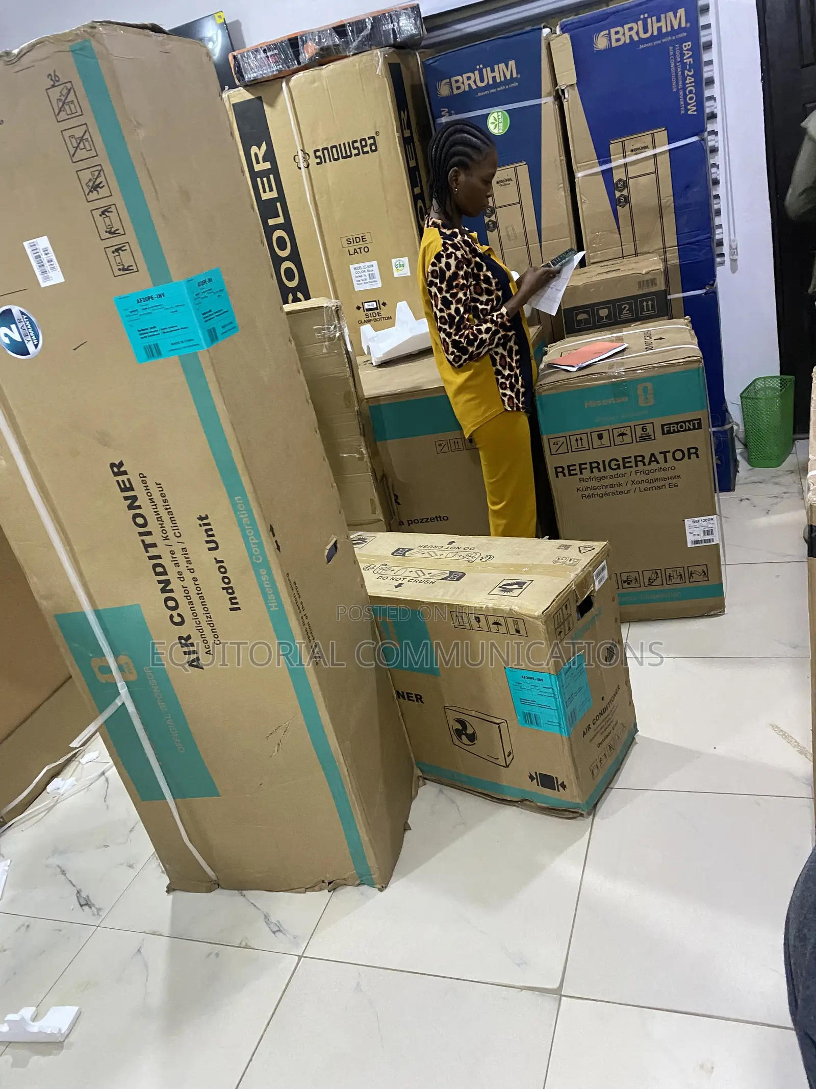 Hisense 2HP Inverter Standing AC for Large Spaces