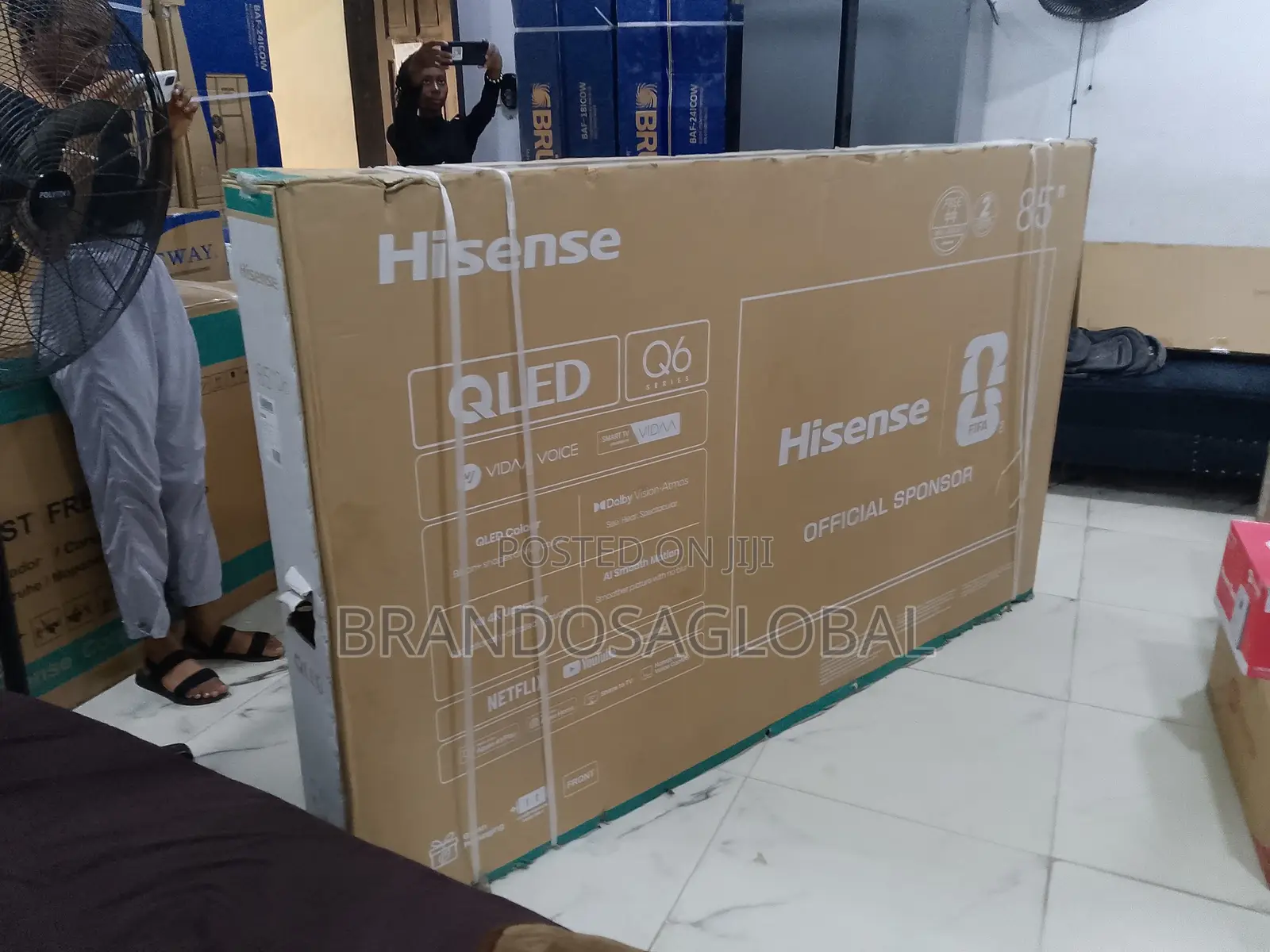 Hisense 85Q6Q Giant Screen 85 Inch Smart QLED TV