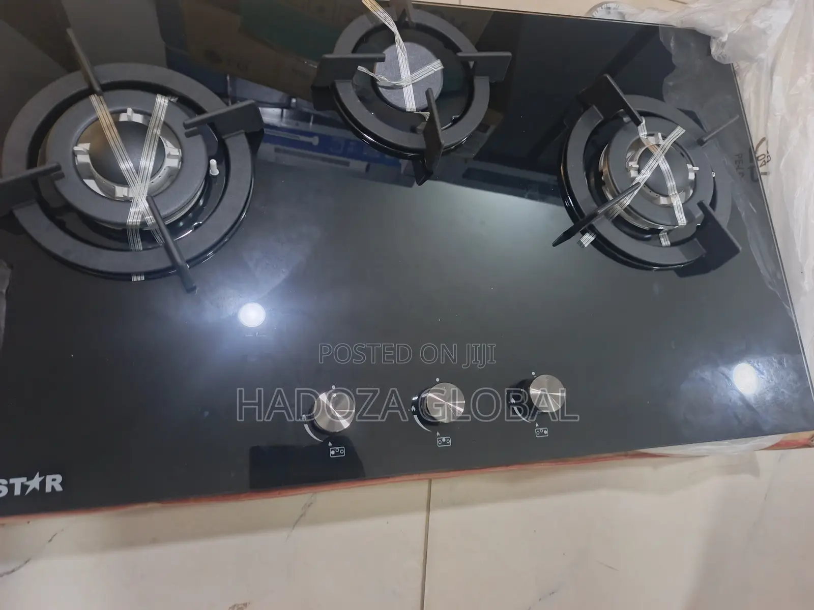 Polystar 3 Gas Hob – Convenient 3-Burner Cooking
