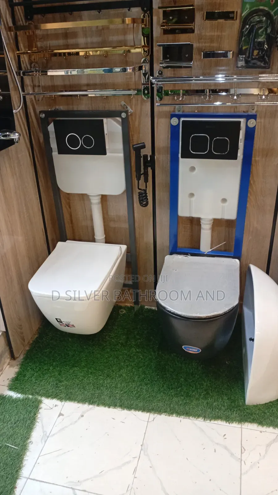 Wall Hung Water Closet With Dual Flush Concealed Cistern