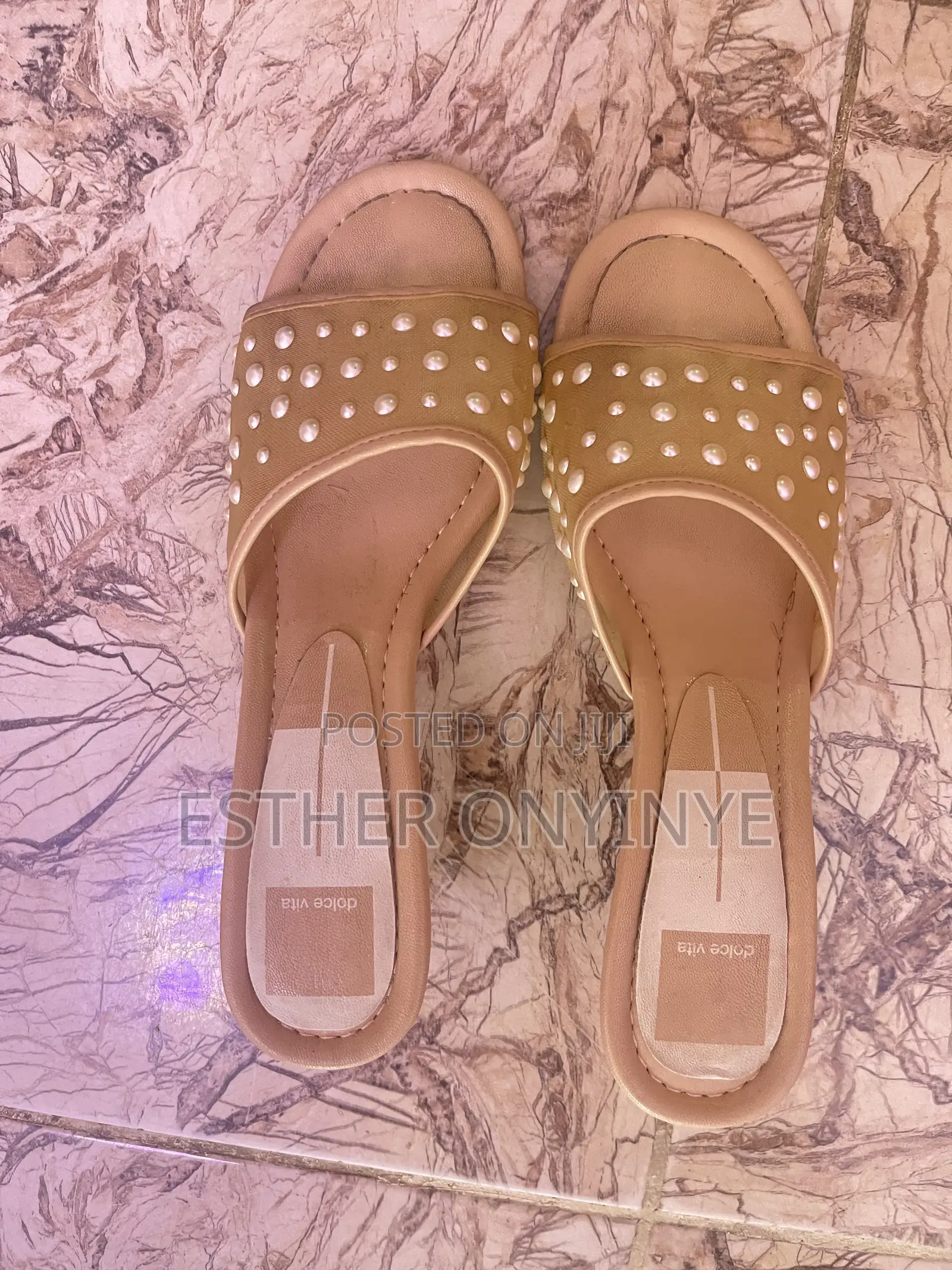 DECLUTTER SALE!!!! Neatly Used Dolce Vita Nude Color Open Shoes.