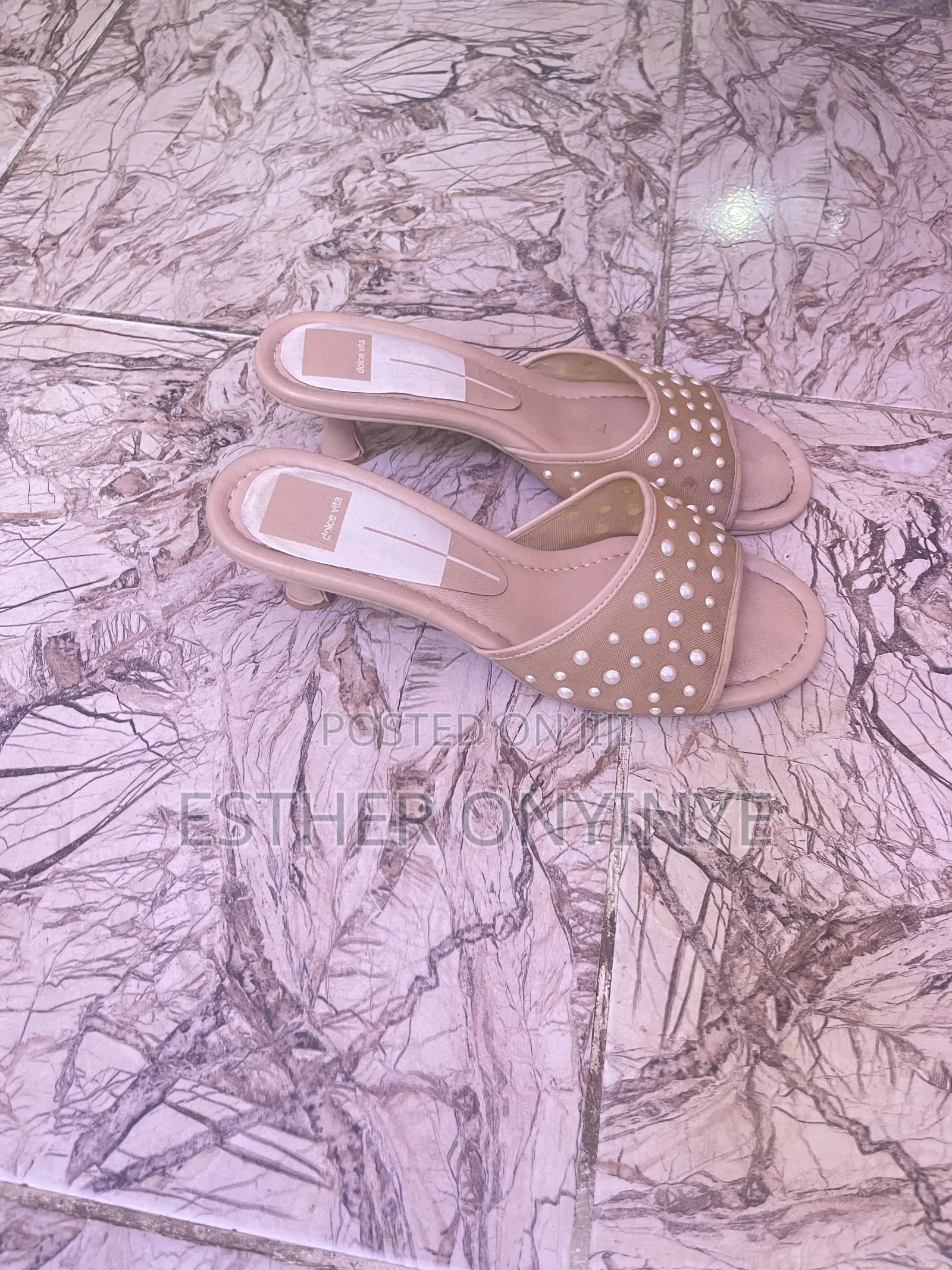 DECLUTTER SALE!!!! Neatly Used Dolce Vita Nude Color Open Shoes.